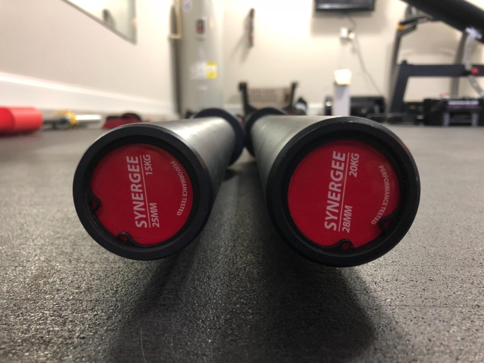 Synergee Games 15kg and 20kg Colored Ceramic Coated Barbells customer photo 1