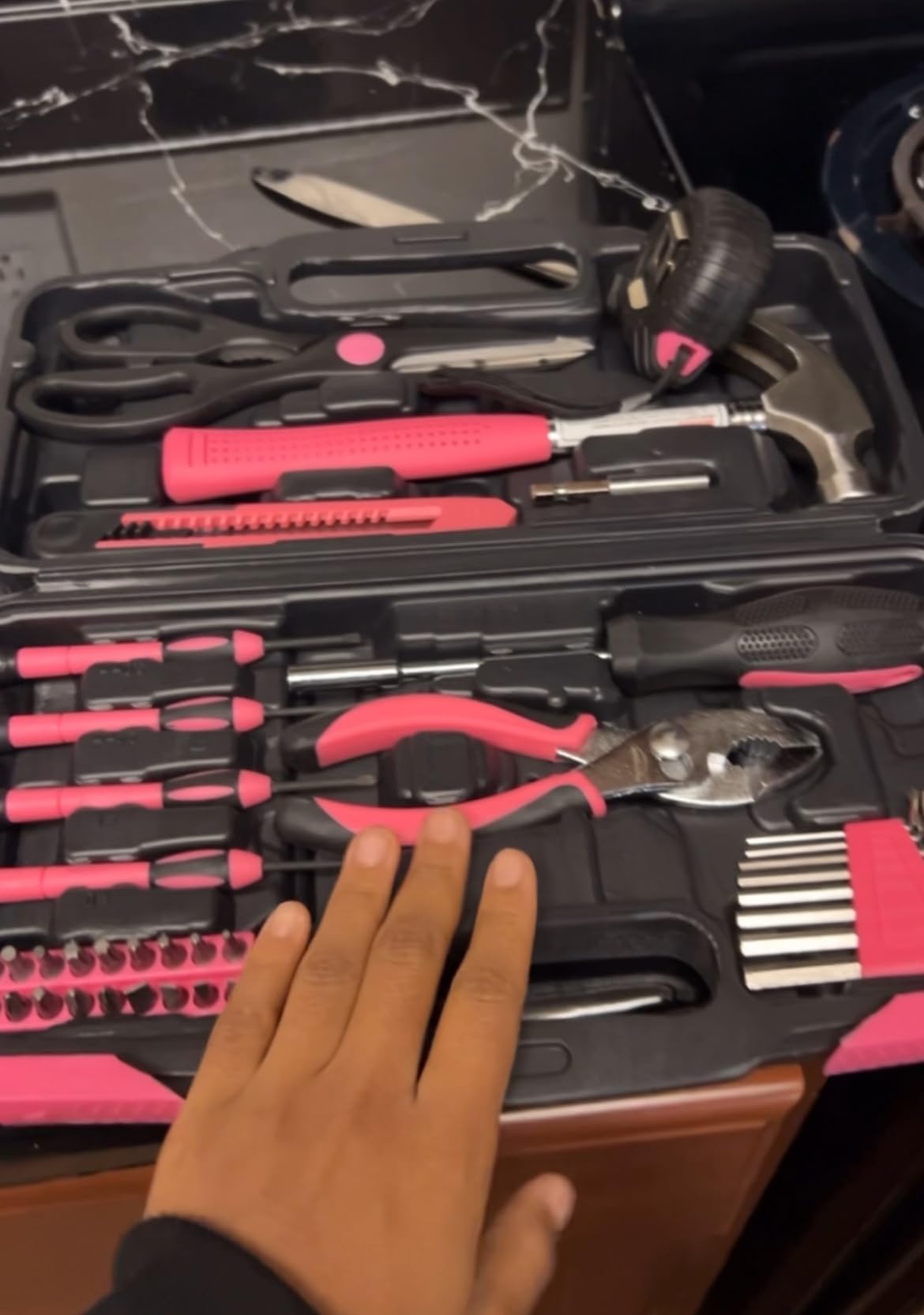 Apollo Tools 39 Piece General Household Tool Set, Blue DT9706 BL customer photo 1