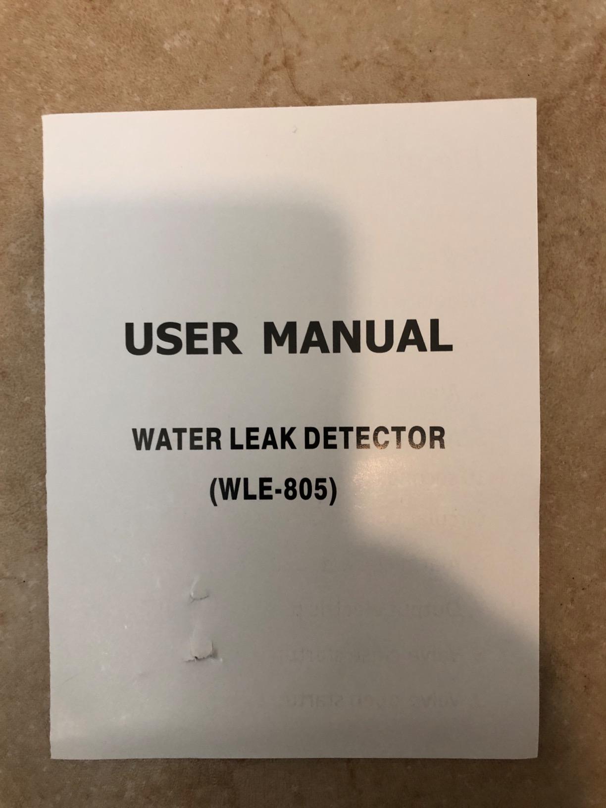 E-SDS Water Leak Detector with Shutoff Valve,Sensors and Sounds Alarm customer photo 1