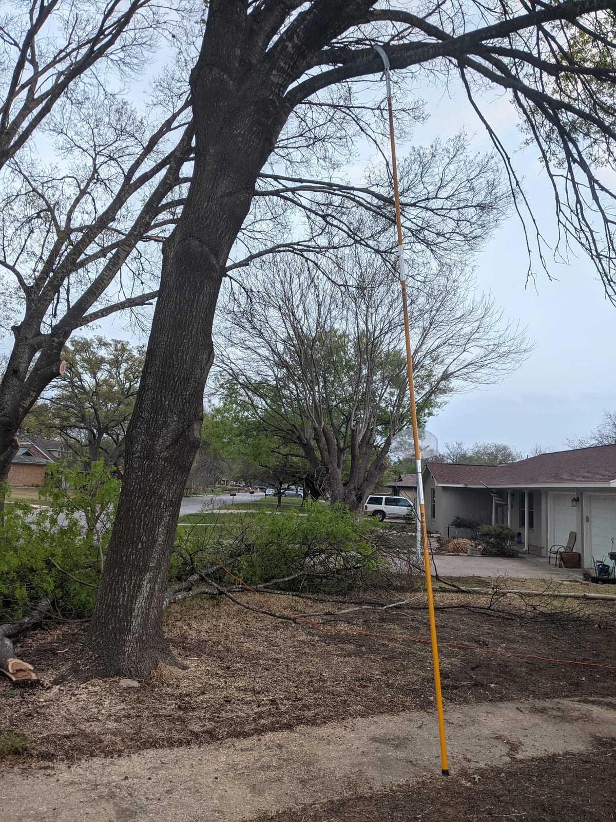 Notch 18’ Pole Saw Set w/15“ Blade, 3 x 6ft Yellow Fiberglass Poles (40207) customer photo 2