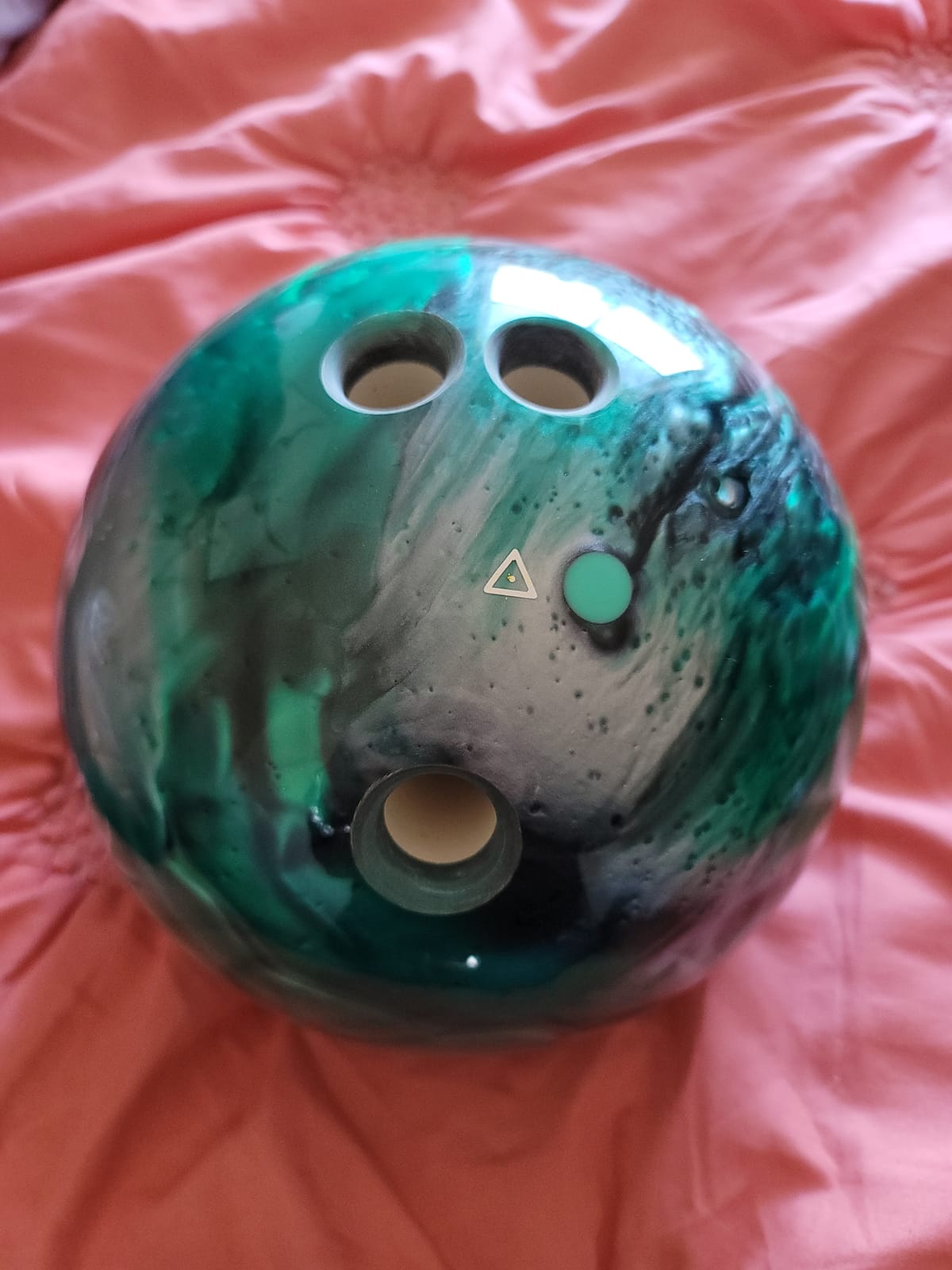 Pyramid Path Polyester Bowling Ball customer photo 2