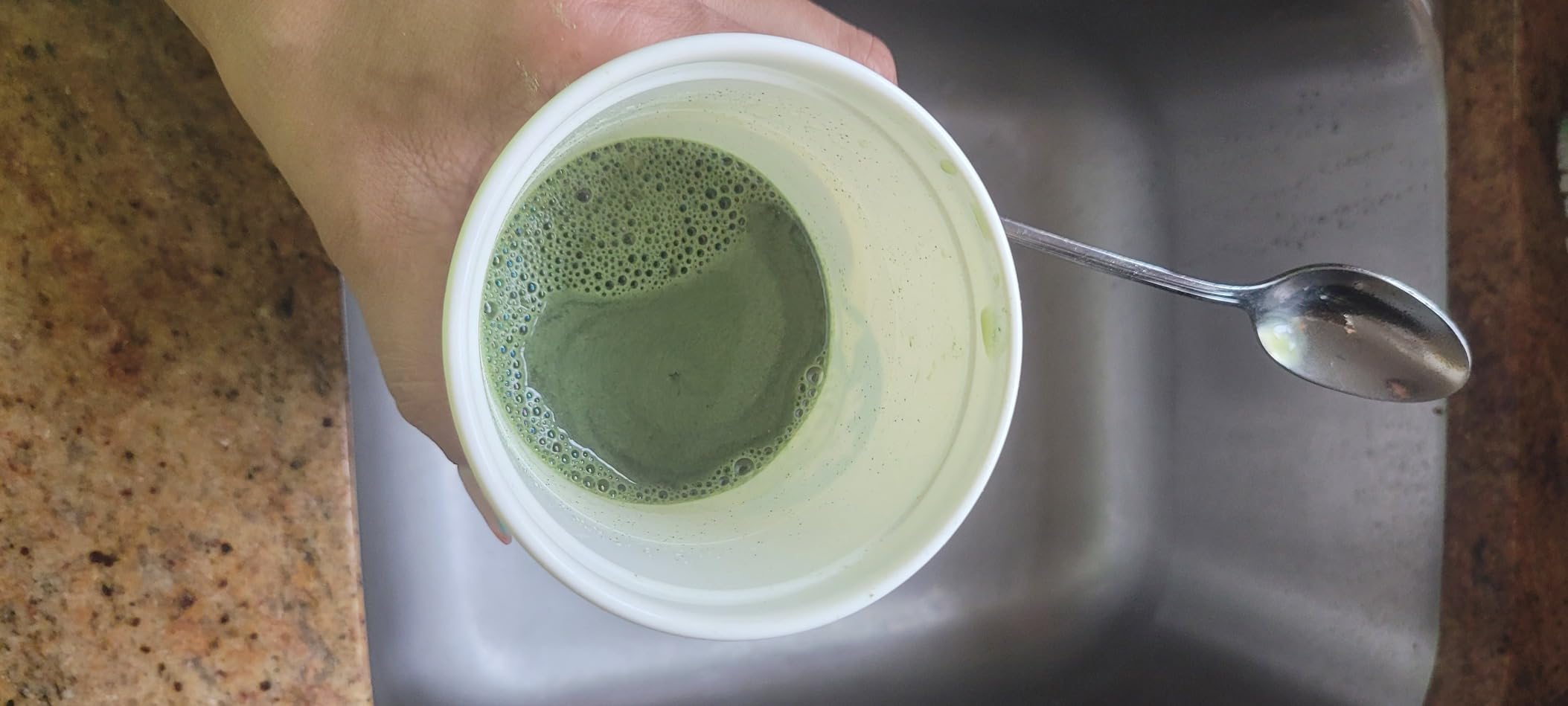 Super Greens Powder, 40+ Organic Superfoods, Probiotics & Enzymes for Energy, Digestion, Gut Health & Bloating | Organic Fruit & Veggie Drink Mix with Prebiotic Fiber, Daily Green Juice Smoothie Blend customer photo 2