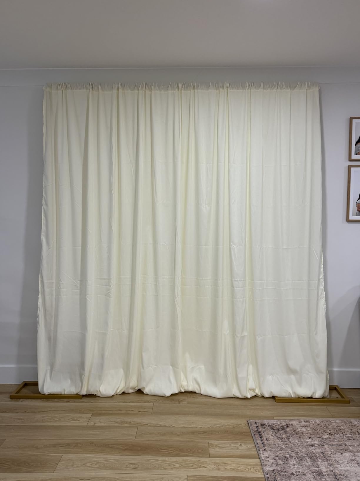 GFCC 8FTx10FT White Backdrop Background for Photography Photoshoot customer photo 2