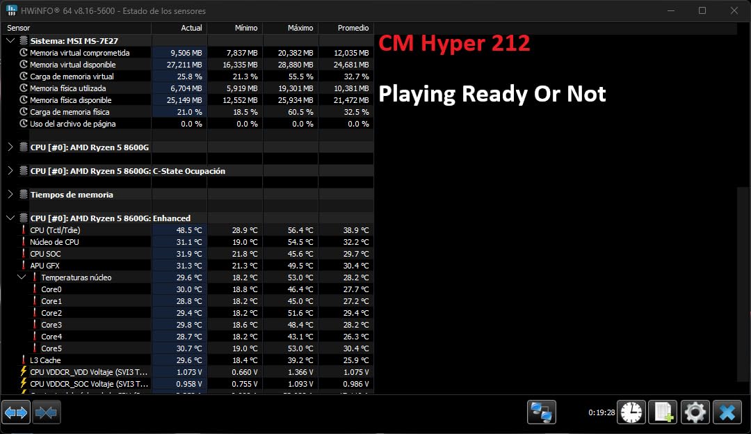Cooler Master Hyper 212 Black CPU Air Cooler, 4 Heat Pipes, PWM Fan customer photo 1