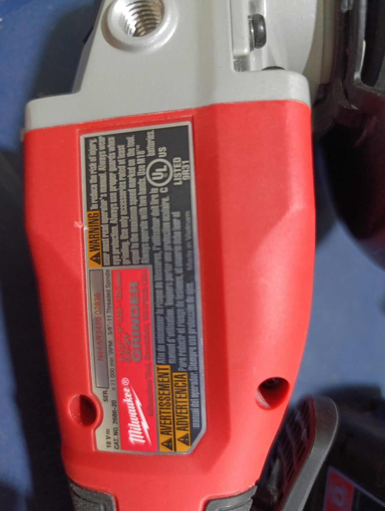 Milwaukee M18 2680-21P 4-1/2