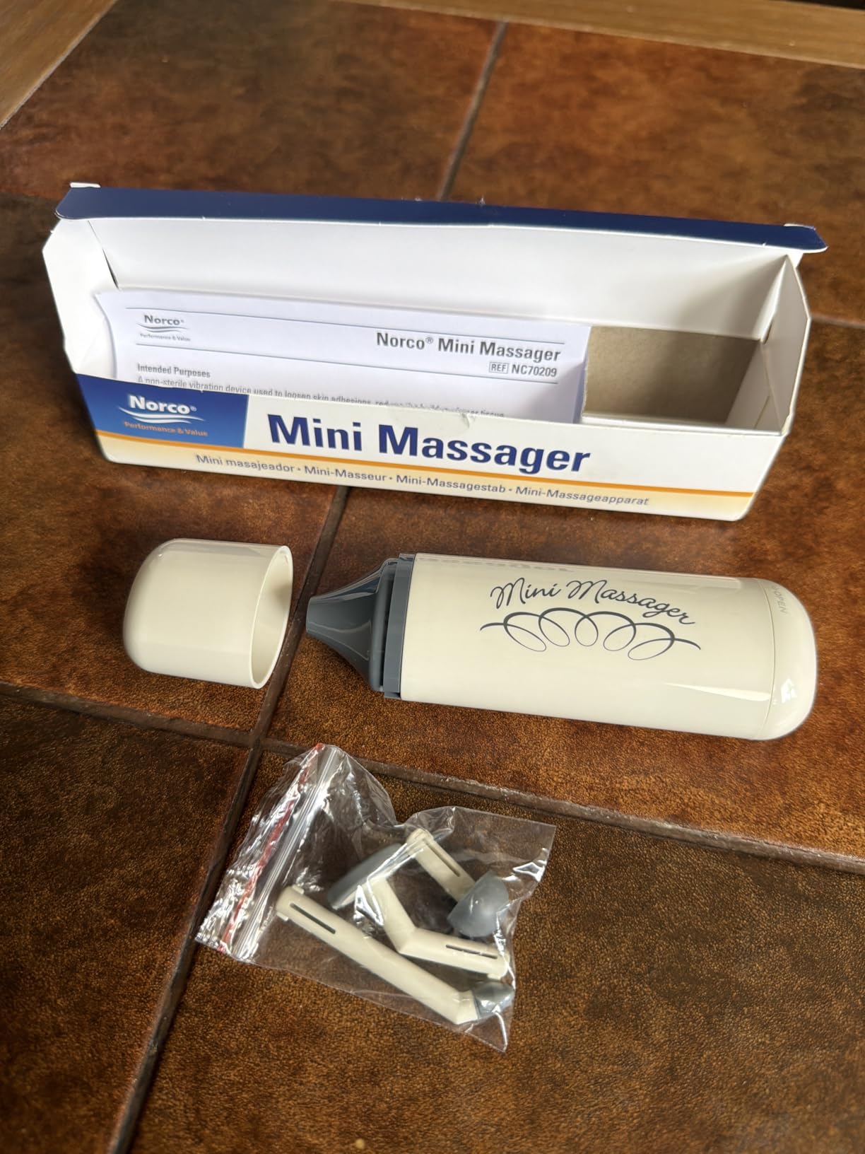 Norco Mini Massager - Handheld Massager for Scar Tissue Break Up customer photo 2