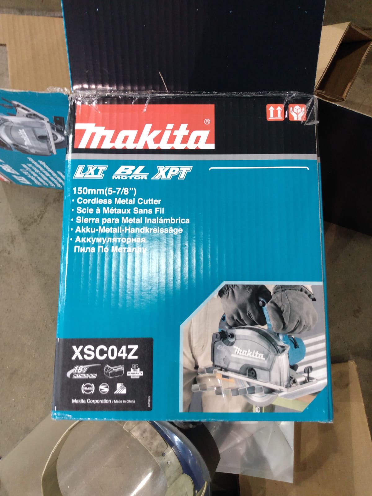 Makita XSC04Z 18V LXT Lithium-Ion Brushless Cordless 5-7/8