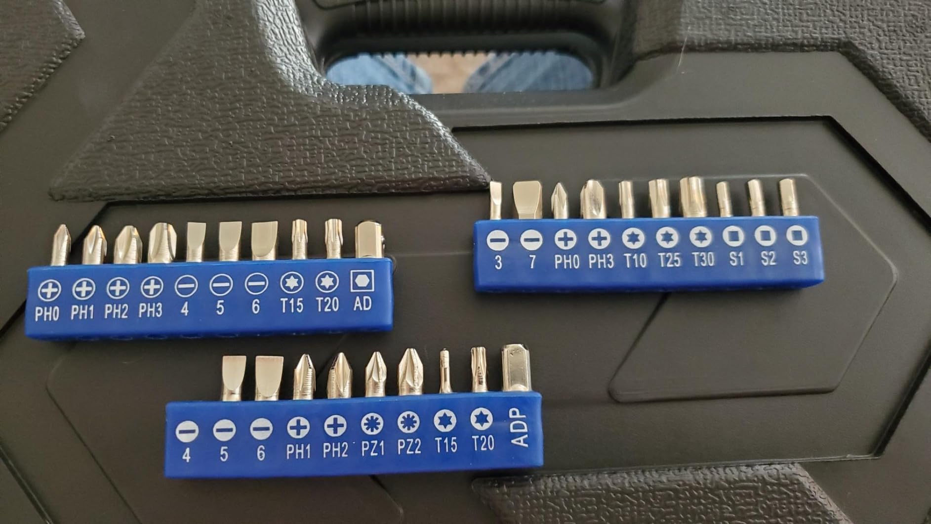 Prostormer 93-Piece Tool Kit, Small Starter Tool Set, Blue customer photo 2