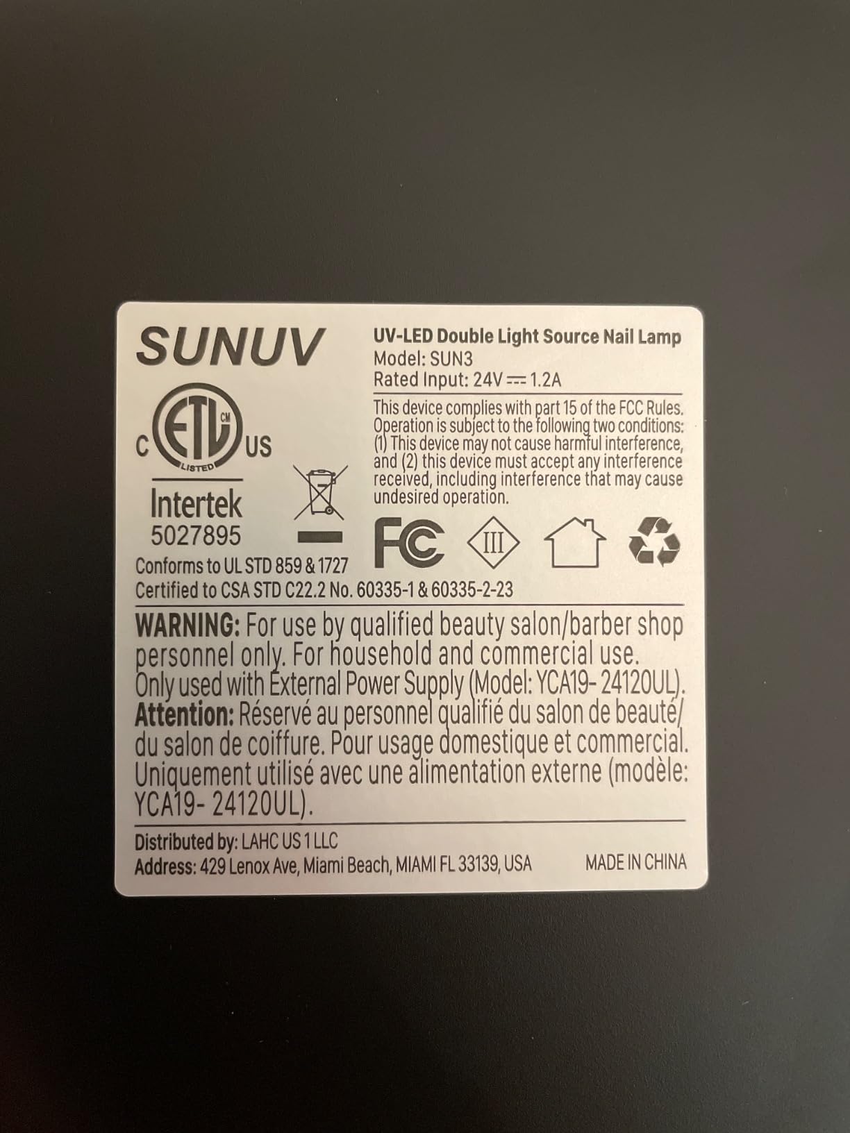 SUNUV UV Light for Gel Nails, Professional UV LED Gel Lamp SUN3 (Pink) customer photo 2