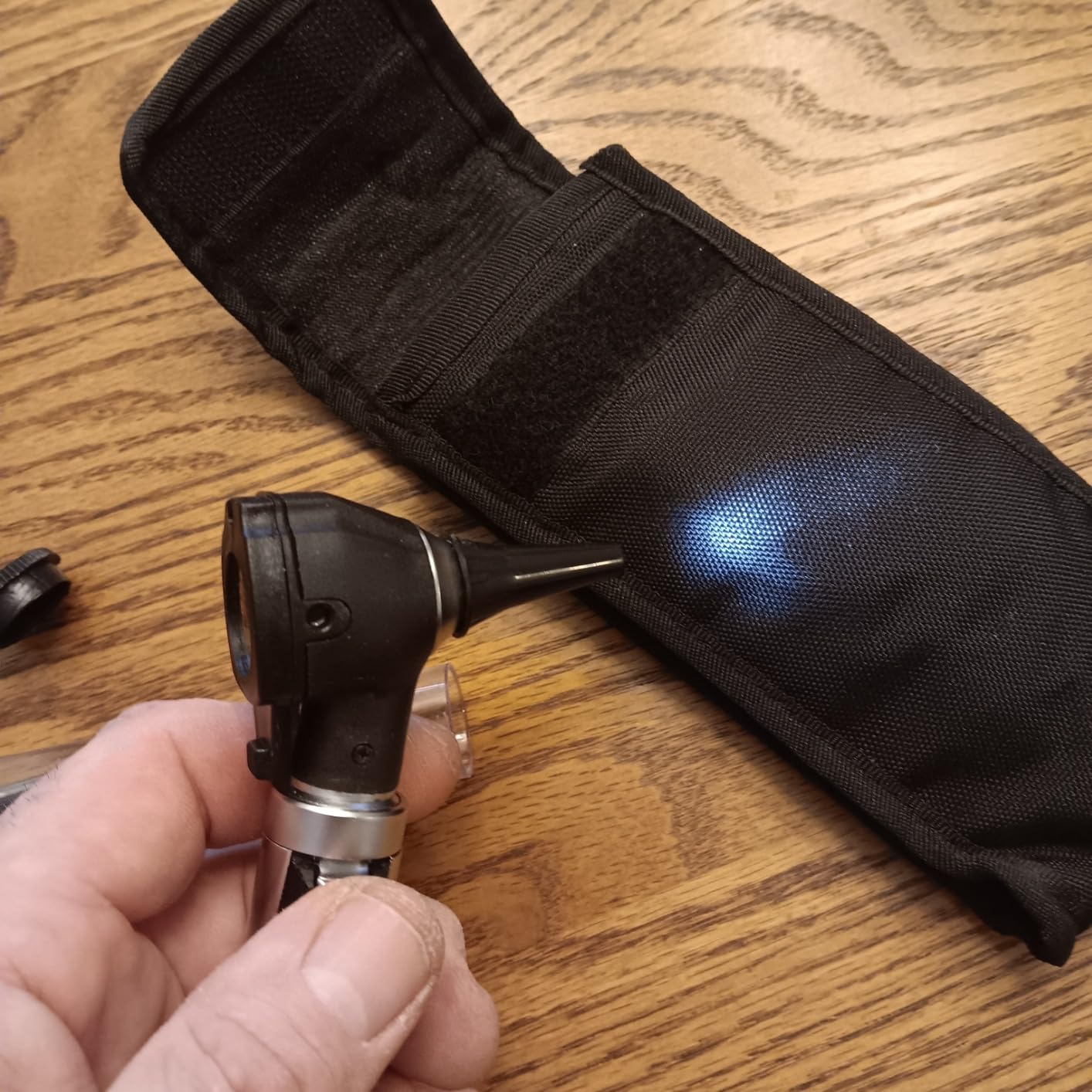 Zyrev ZetaLife Otoscope - Ear Scope with Light, Ear Infection Detector, Pocket Size (Purple Color) customer photo 2