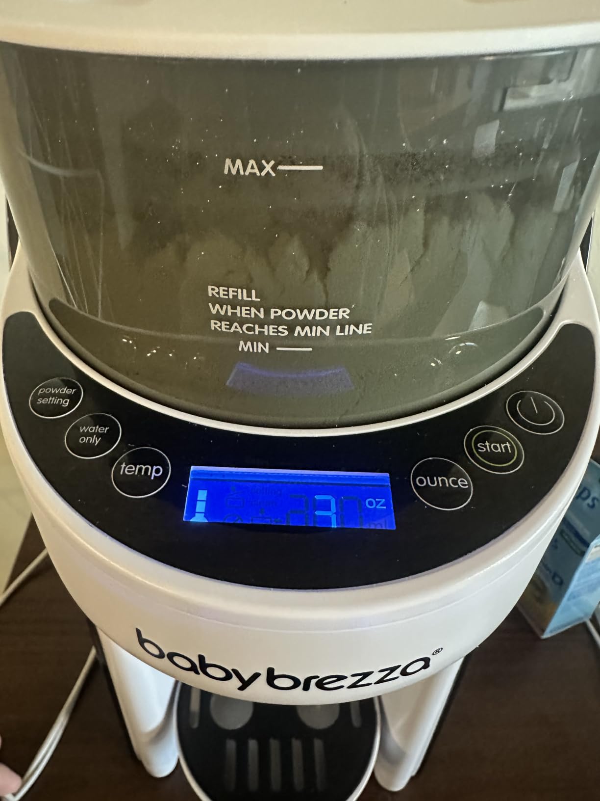 Baby Brezza Formula Pro Advanced Formula Dispenser + Bottle Maker Machine customer photo 2
