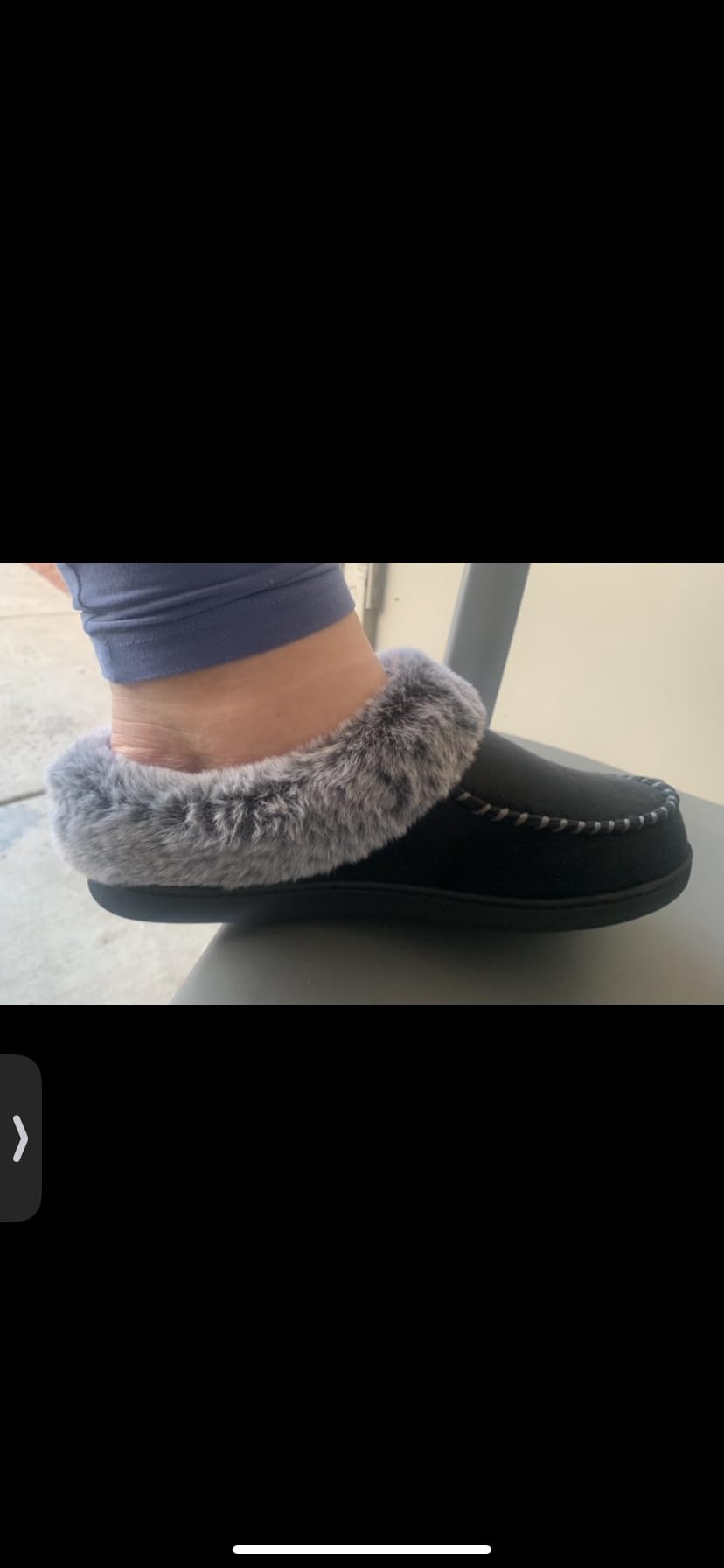 ULTRAIDEAS Women's Memory Foam Hard Bottom House Slippers customer photo 1