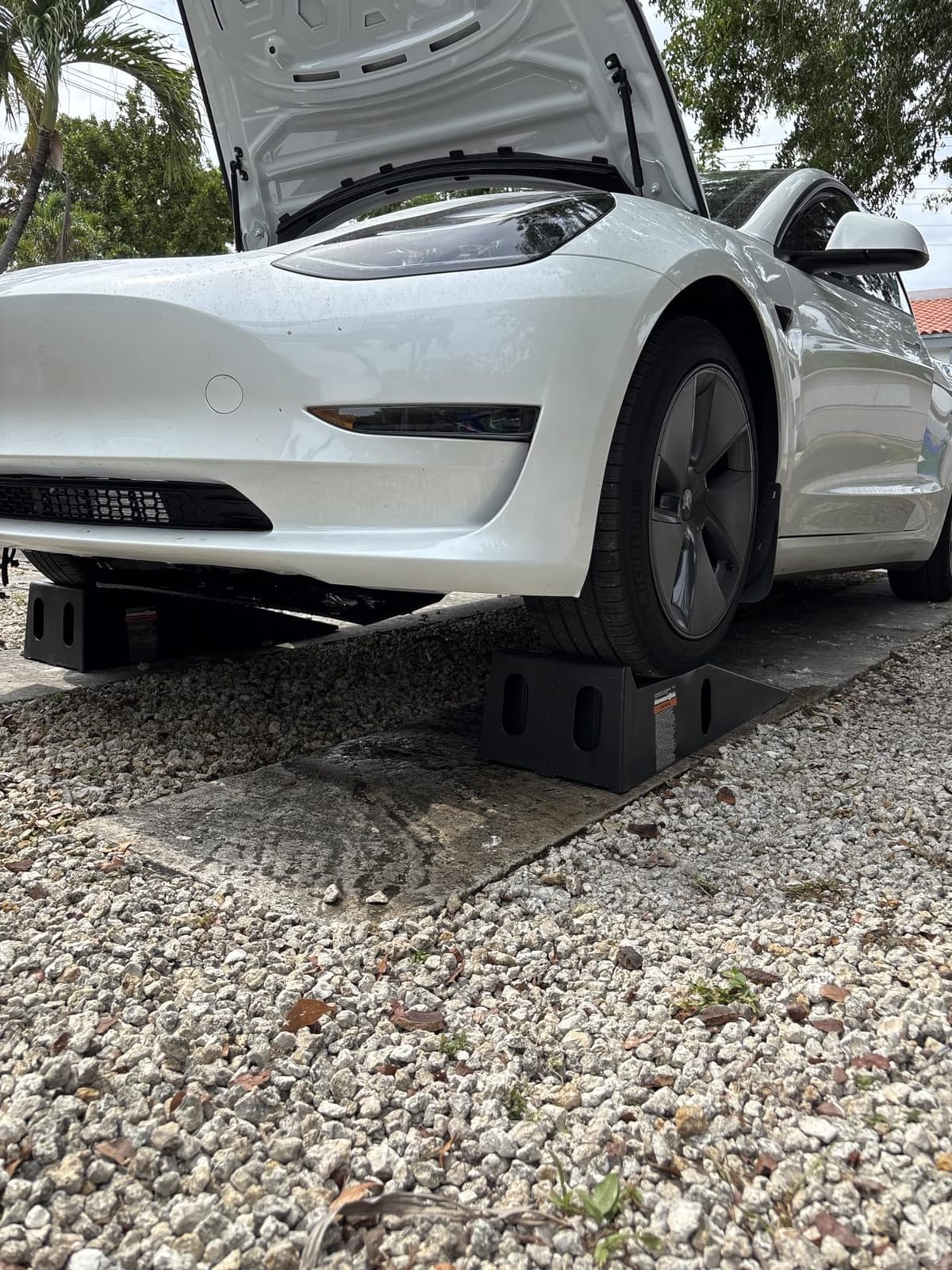 Ironton Poly Car Ramp Set, 12,000-Lb. GVW, 35.5in.L x 12in.W, 2-Pc. customer photo 1