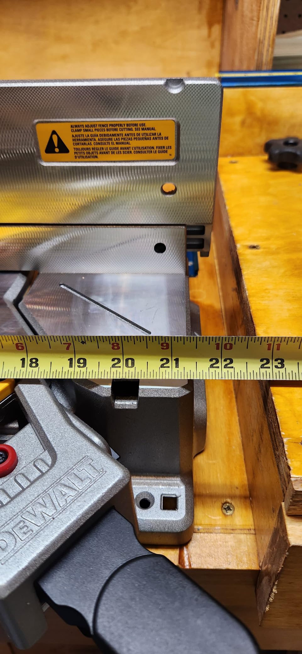 DEWALT Miter Saw, Double-Bevel, Compound, 12-Inch, 15-Amp (DWS716) customer photo 2
