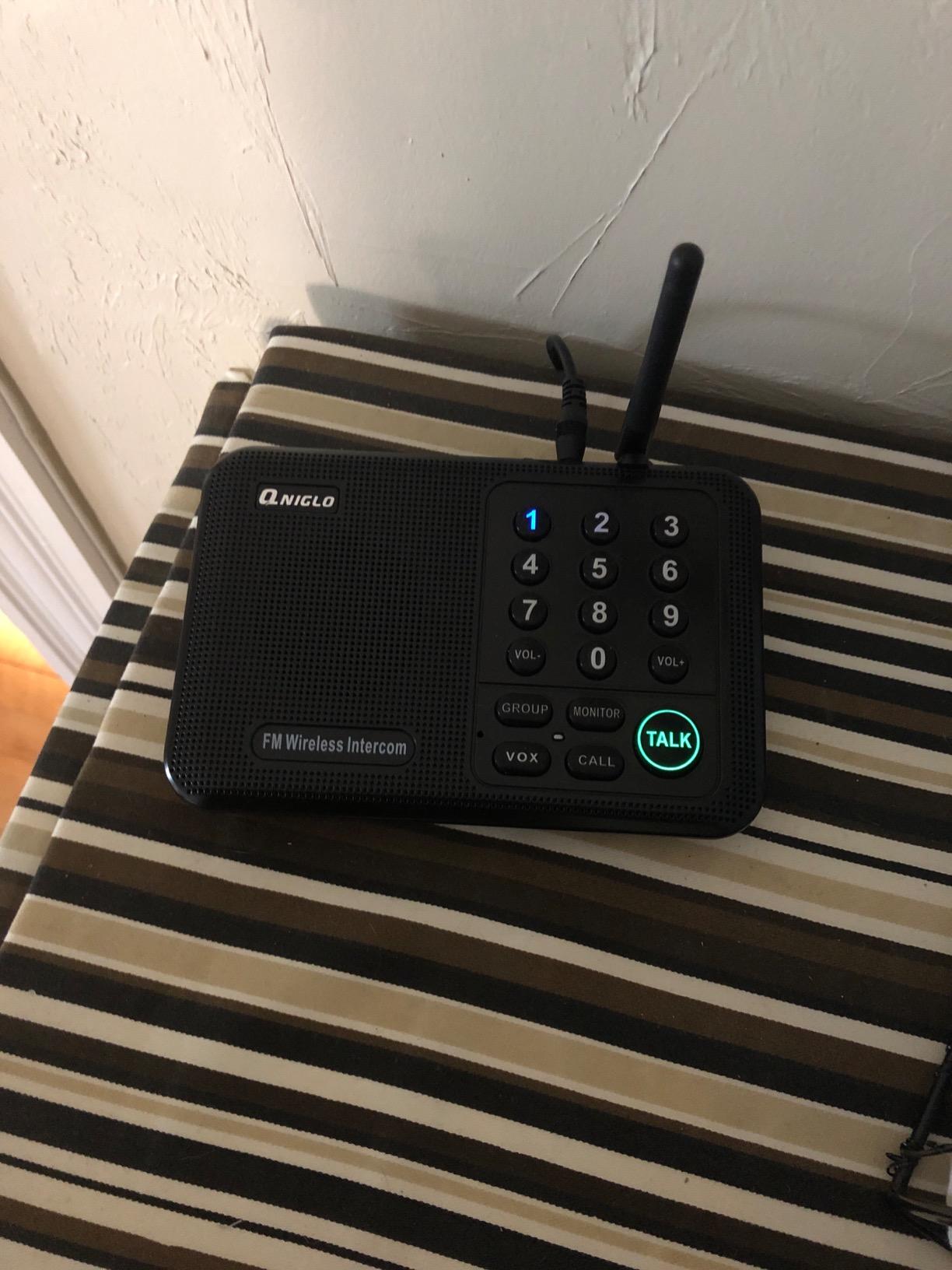 Intercoms Wireless for Home, Two-Way Real-time Intercom customer photo 1