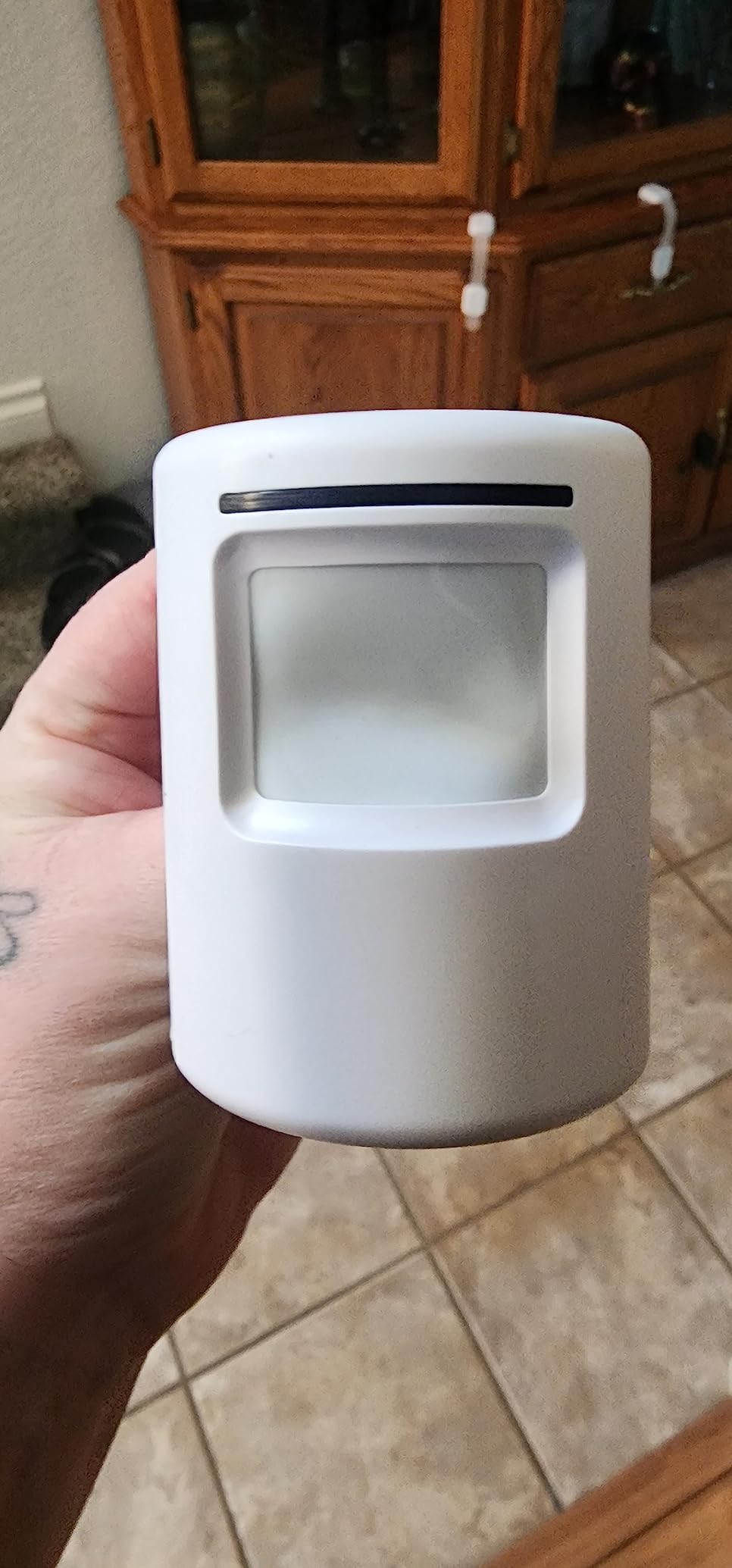 Motion Sensor Alarm, Long Range Wireless Driveway Alarm customer photo 2