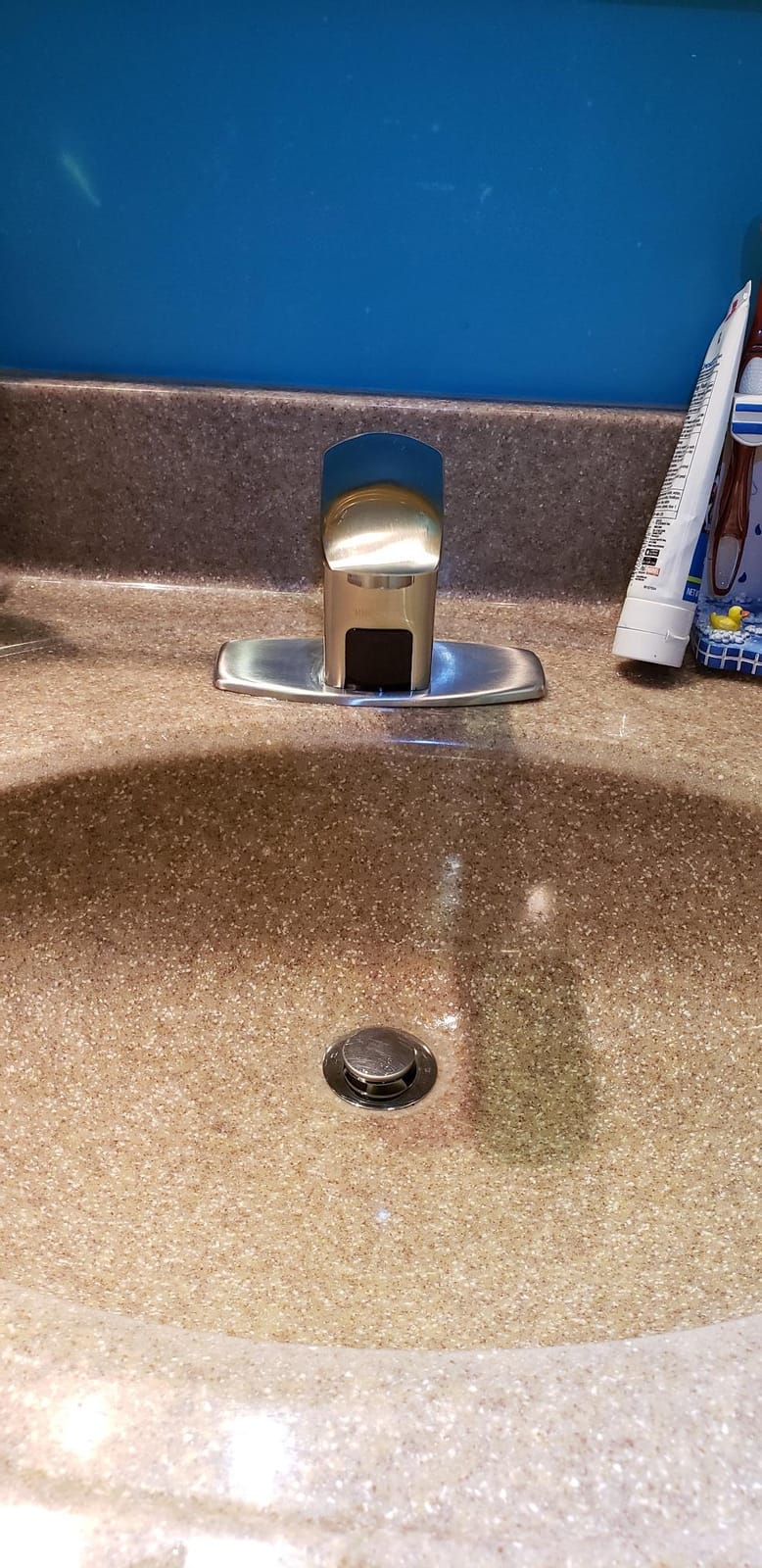Automatic Touchless Bathroom Sink Faucet Hands Free Sensor Auto customer photo 2