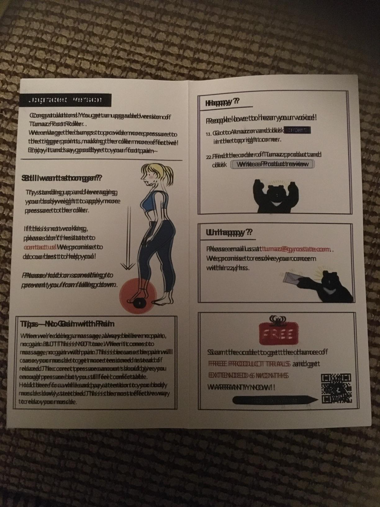 Tumaz Foot Roller for Deep Tissue Massage & Reflexology customer photo 1