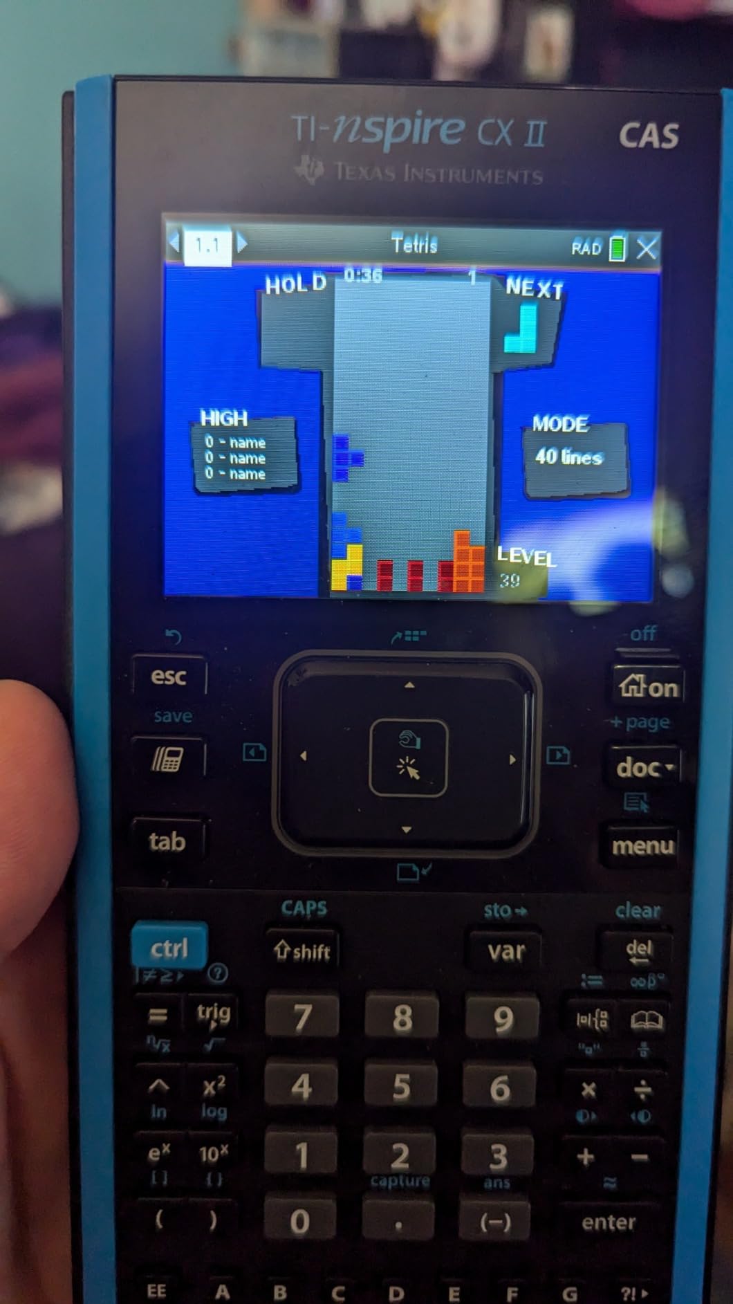 Texas Instruments TI-Nspire CX II CAS Color Graphing Calculator with Student Software (PC/Mac) customer photo 1