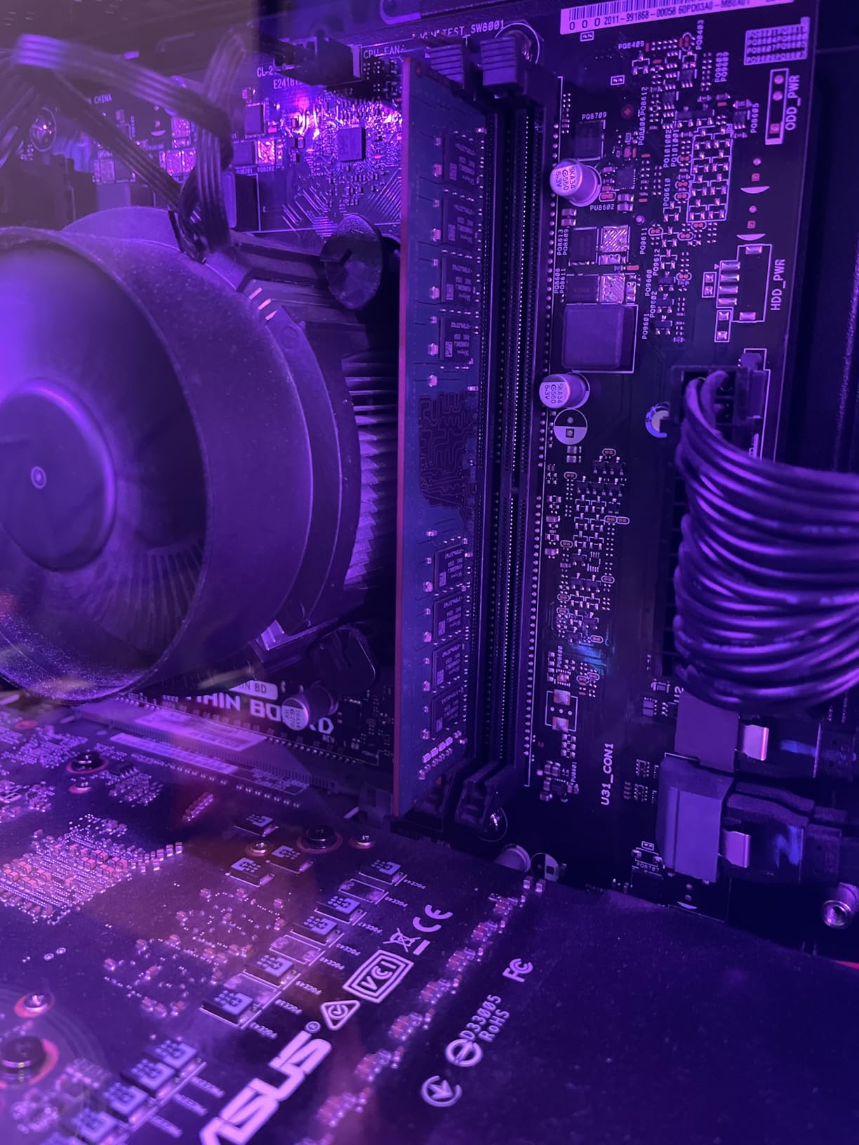 CORSAIR Vengeance LPX DDR4 RAM 32GB (2x16GB) Up to 3200MHz CL16-20-20-38 1.35V Intel XMP AMD EXPO Computer Memory – Black (CMK32GX4M2E3200C16) customer photo 1