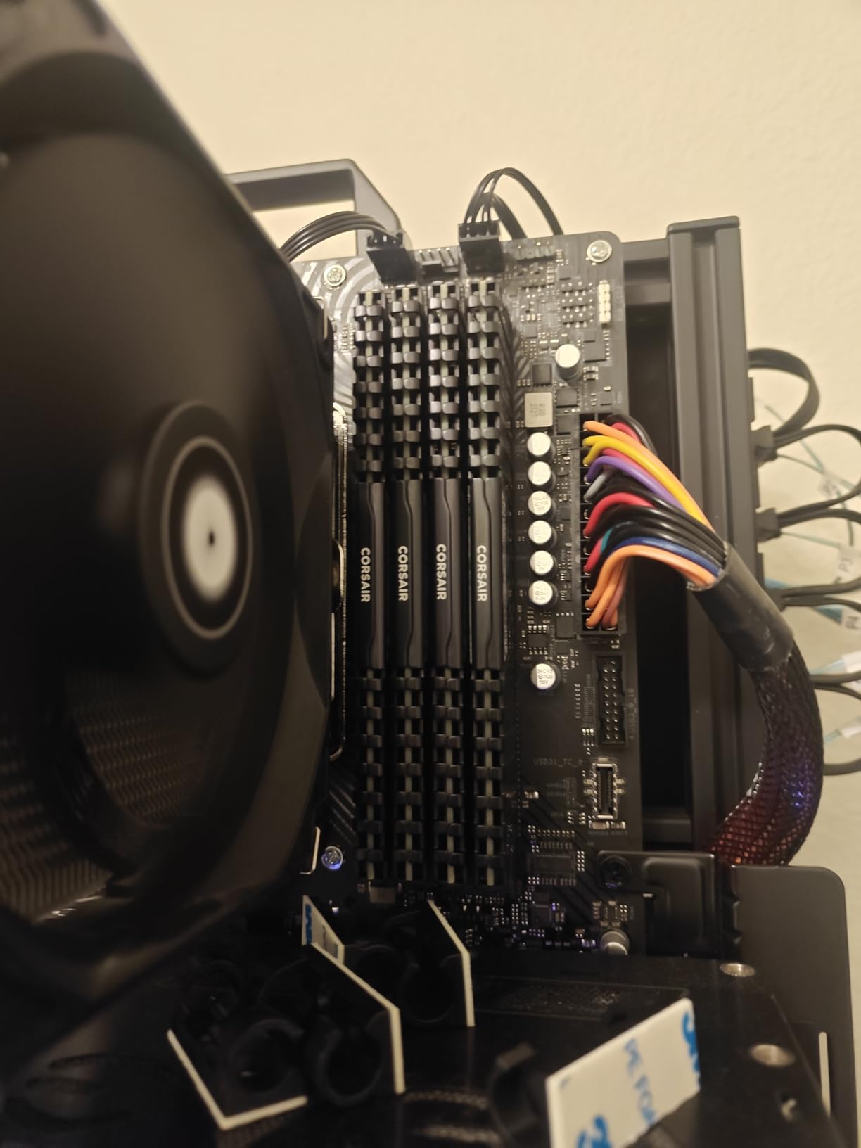 CORSAIR Vengeance LPX DDR4 RAM 32GB (2x16GB) Up to 3200MHz CL16-20-20-38 1.35V Intel XMP AMD EXPO Computer Memory – Black (CMK32GX4M2E3200C16) customer photo 2