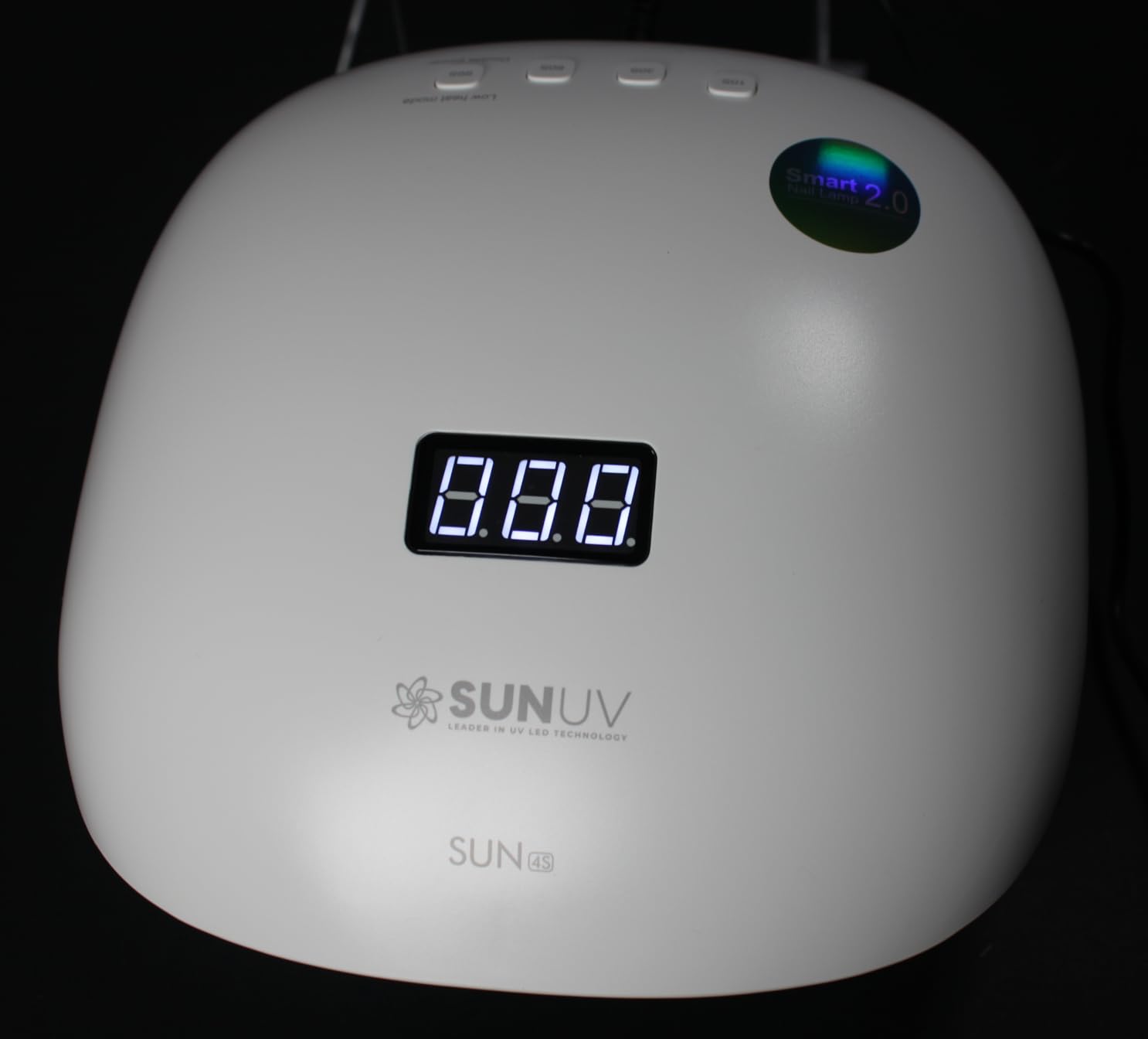 SUNUV UV Light for Gel Nail, UV Nail Lamp LCD Display, 36 LEDs SUN4S Pink customer photo 2