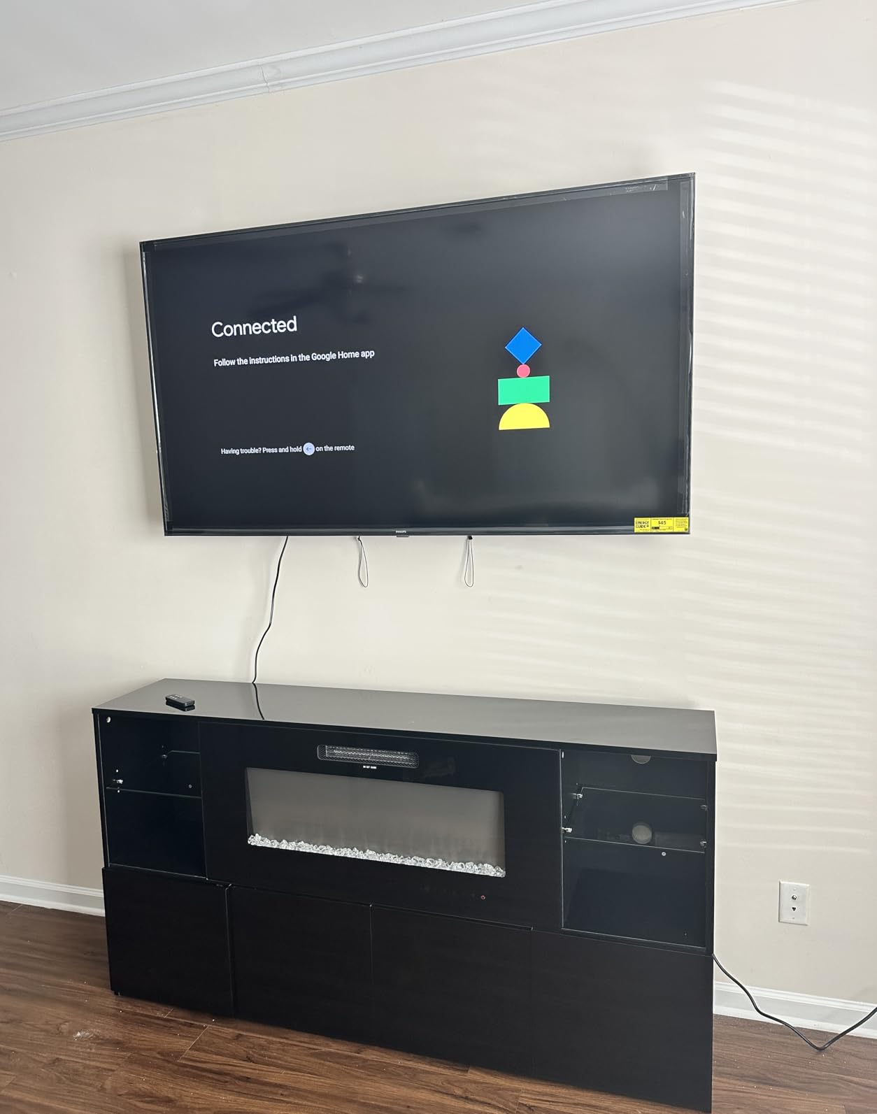 ECHOGEAR Tilting TV Wall Mount for 40” – 90” TVs up to 135lbs, 10 deg Tilt customer photo 1