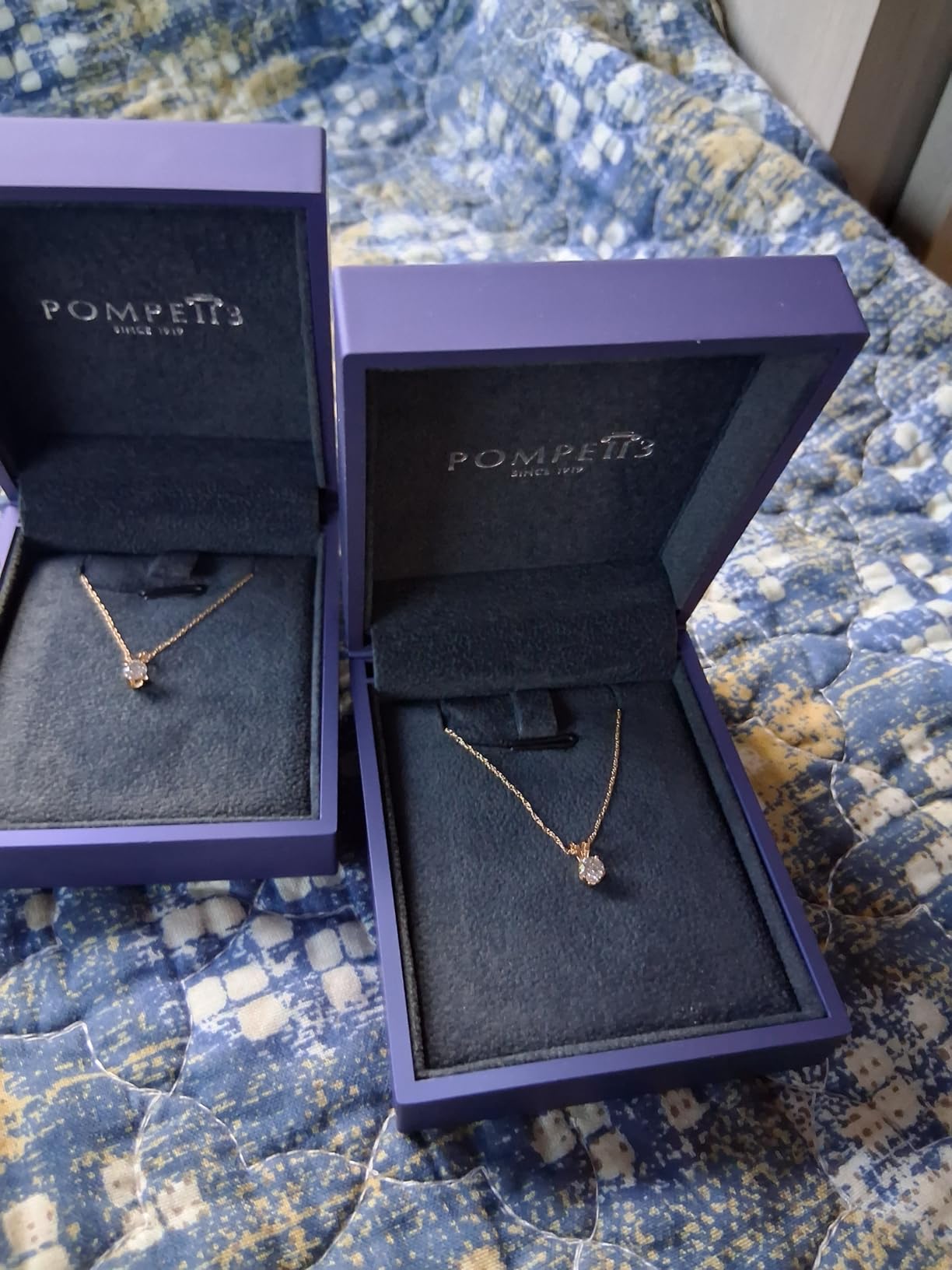Pompeii 1/3 Ct Diamond Solitaire Pendant Necklace in 14k White Or Yellow Gold customer photo 1
