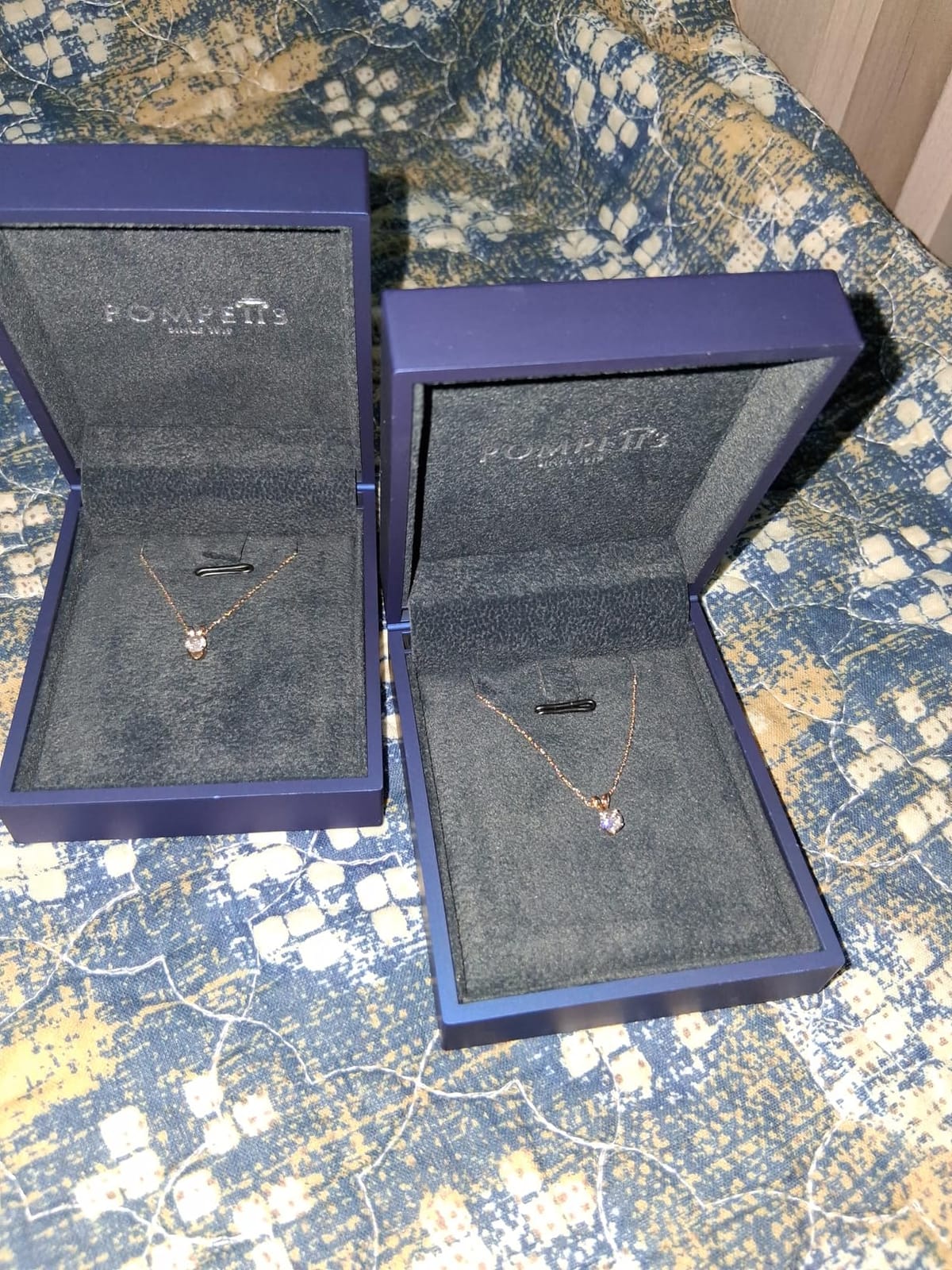 Pompeii 1/3 Ct Diamond Solitaire Pendant Necklace in 14k White Or Yellow Gold customer photo 2