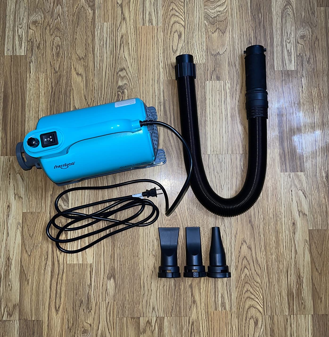 Dog Dryer High Velocity Pet Dog Grooming Force Hair Dryer/Blower 5.0HP customer photo 1