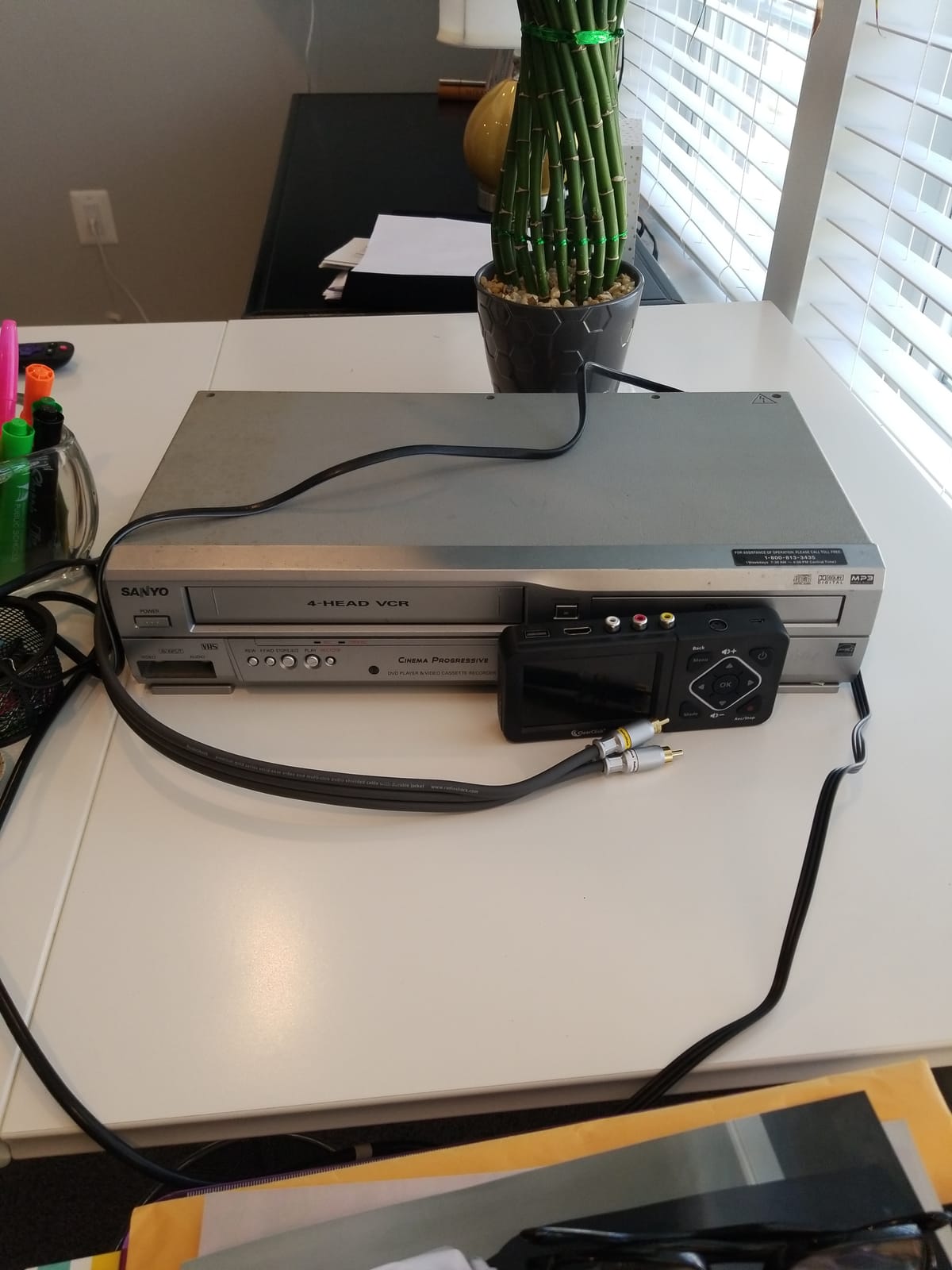 ClearClick Video to Digital Converter 2.0 (Second Generation) - Record Video from VCR's, VHS Tapes, AV, RCA, Hi8, Camcorder, DVD, Gaming Systems [Requires Working VCR/Camcorder & Tapes] customer photo 2