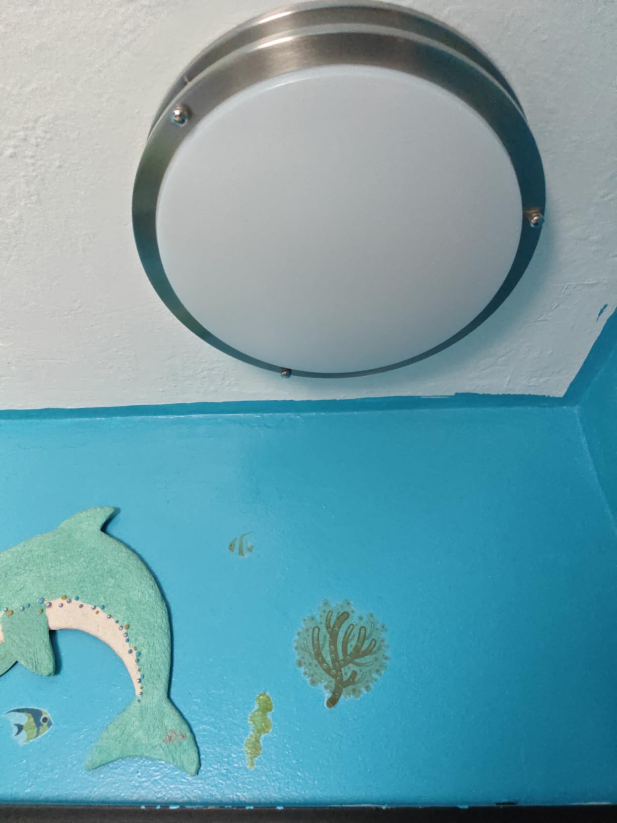 hykolity 10 inch Flush Mount LED Ceiling Light Fixture,17W,1100LM,5CCT customer photo 1