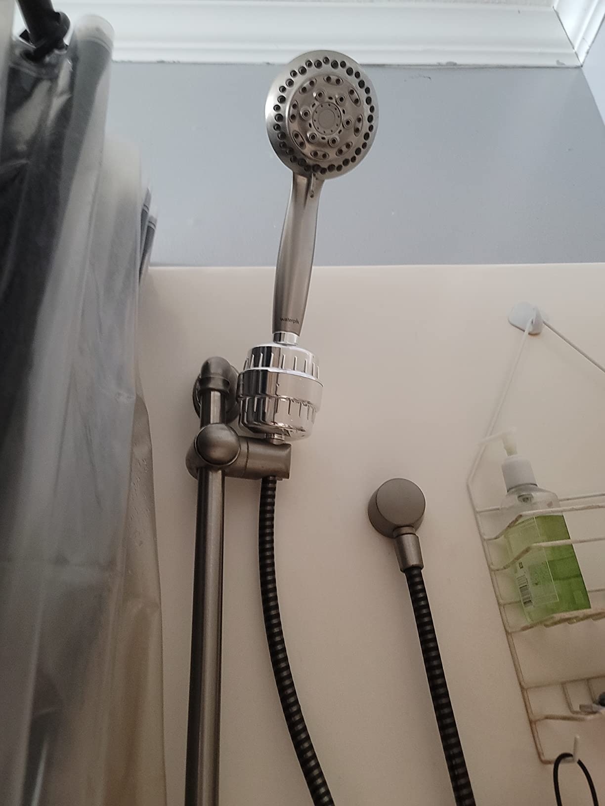 15 Stage Shower Filter - Shower Head Filter - bwdm Hard Water Filter, Remove Chlorine Heavy Metals and other Impurities, Vitamin C Water Softener Reduces Dry Itchy Skin, Dandruff (Chrome) customer photo 1