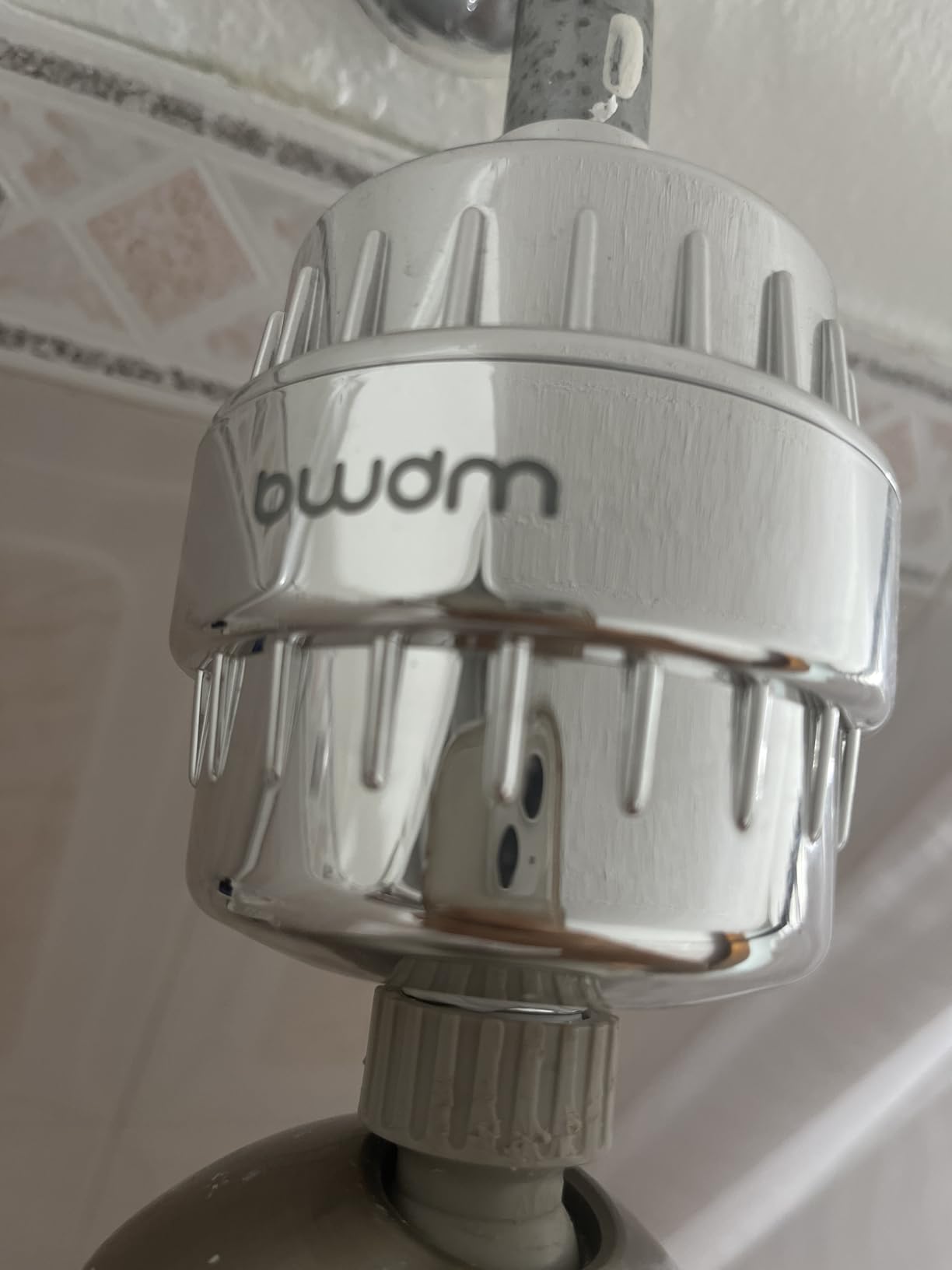 15 Stage Shower Filter - Shower Head Filter - bwdm Hard Water Filter, Remove Chlorine Heavy Metals and other Impurities, Vitamin C Water Softener Reduces Dry Itchy Skin, Dandruff (Chrome) customer photo 2