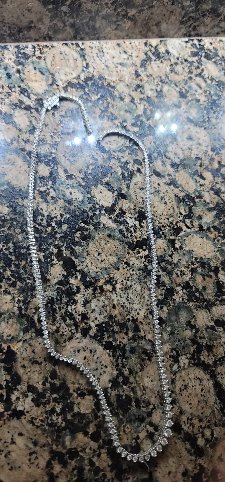 Ross-Simons 3.00 ct. t.w. Diamond Tennis Necklace customer photo 1