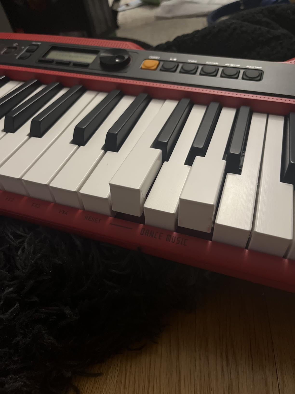 Casio Casiotone CT-S200RD - 61-Key Portable Keyboard for Beginners | 400 Tones, 77 Rhythms, LCD Display, Dance Music Mode, USB-MIDI, Stereo Speakers customer photo 2