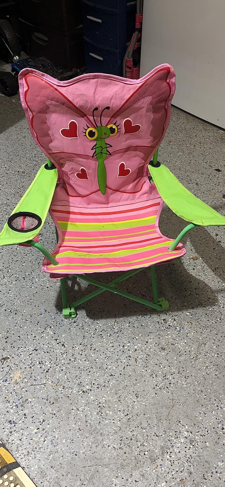 Melissa & Doug Bella Butterfly Child's Outdoor Chair customer photo 1