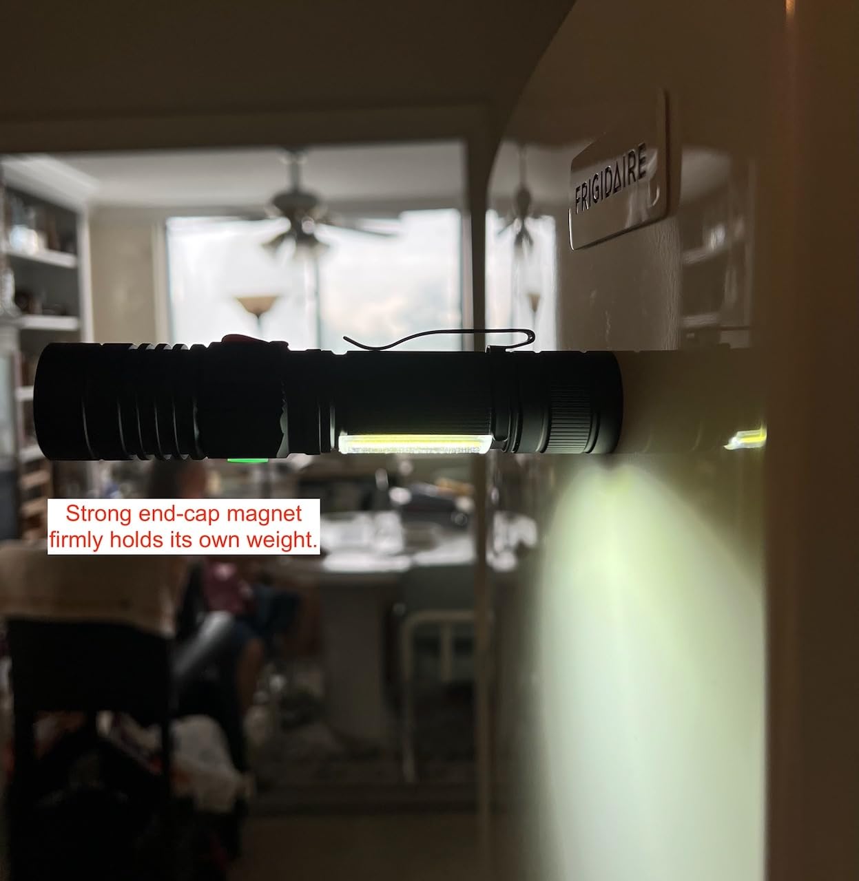 Hoxida Flashlight USB Rechargeable,LED Magnetic with COB Sidelight 2PCS customer photo 1