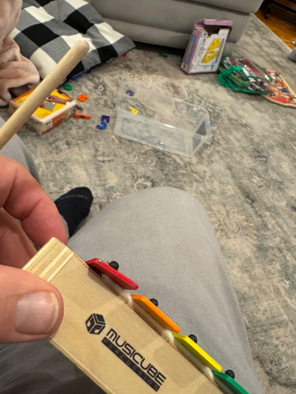 Xylophone for Kids Wood Xylophone with Mallets Orff Music Instrument for Educational& Preschool Learning Baby Percussion Kit with Professional Tuning for Toddlers Gift Choice for Children age customer photo 1