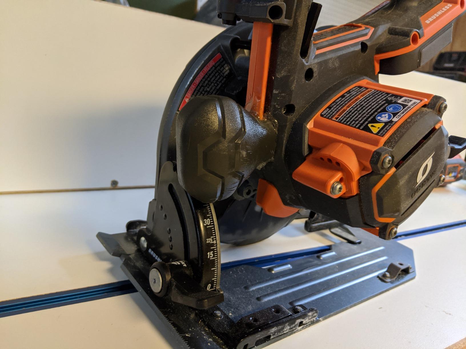 Ridgid OCTANE 18V Cordless Brushless 7-1/4 inch Circular Saw (Tool Only) customer photo 2