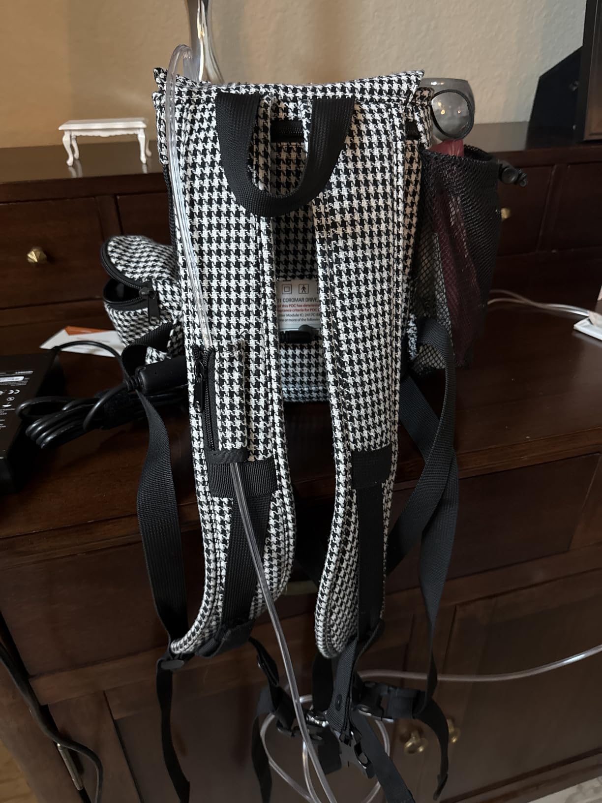 O2TOTES Backpack Fit for Inogen One G5 & Rove 6, Zippered Bottom customer photo 1