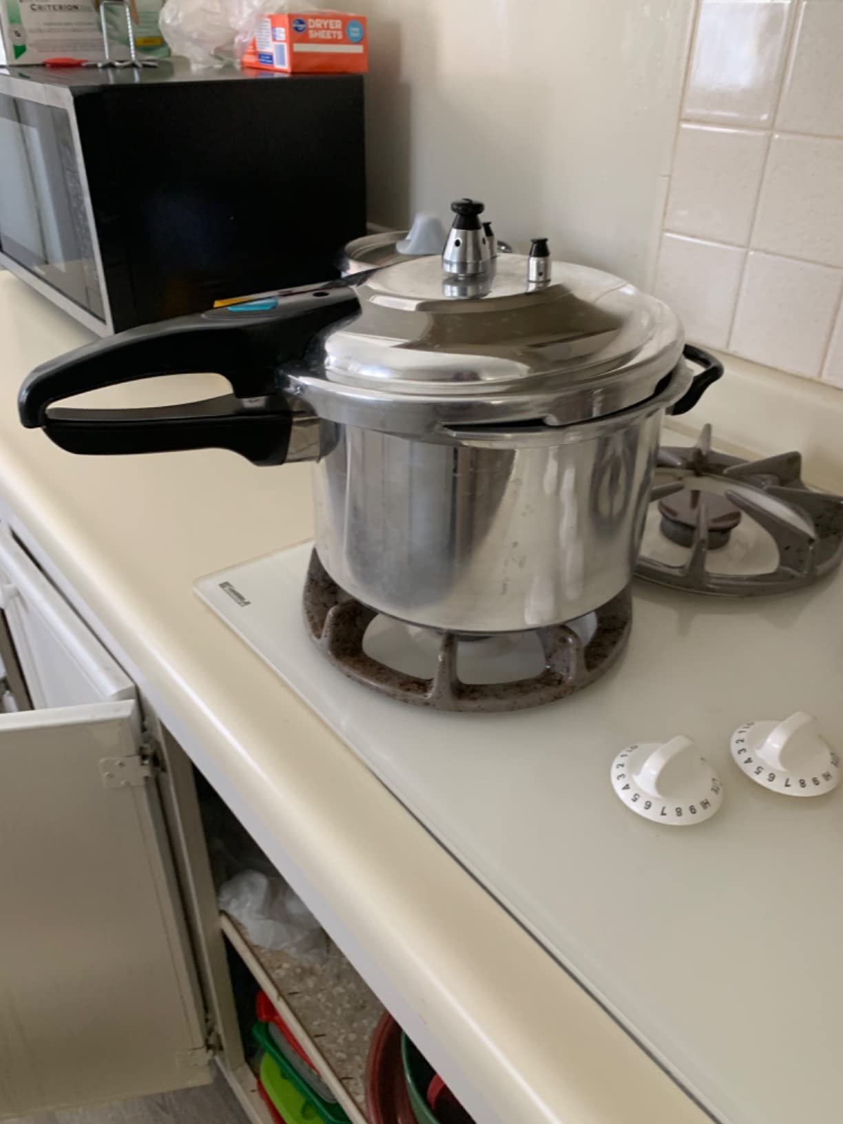Barton 6.0 Quart Pressure Cooker Pot Release Valve Aluminum Canning Cooker Pressure Release Pot Stove Top Instant Fast Cooking Stovetop Pressure Canner Pot Gas Stoves, (5.67L) customer photo 2