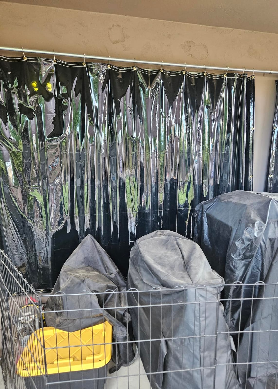 Jackson Safety Transparent Welding Curtain for Sparks & Spatter - NFPA 701 customer photo 2