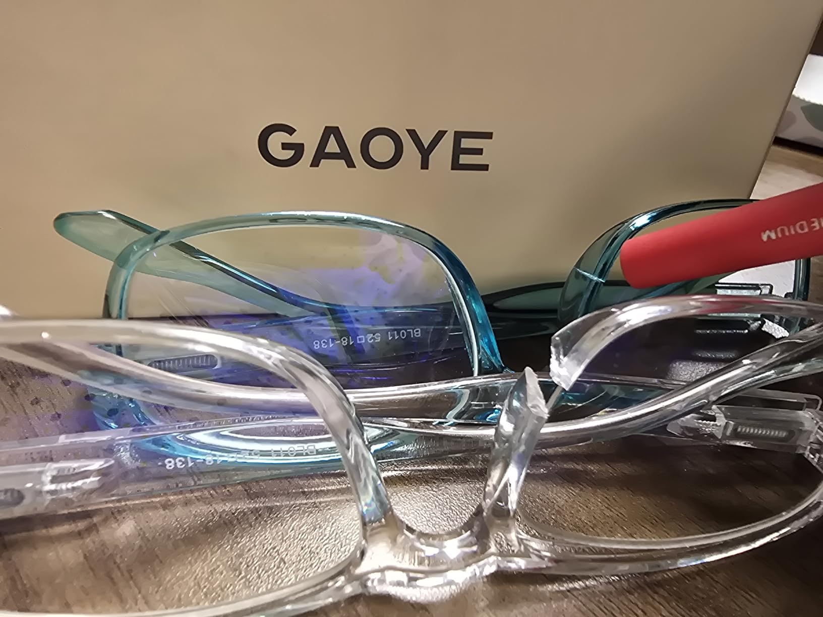 Gaoye 1.5 Professional Reading Glasses for All Day - Computer Readers with Blue Light Protection - Value Pack customer photo 2