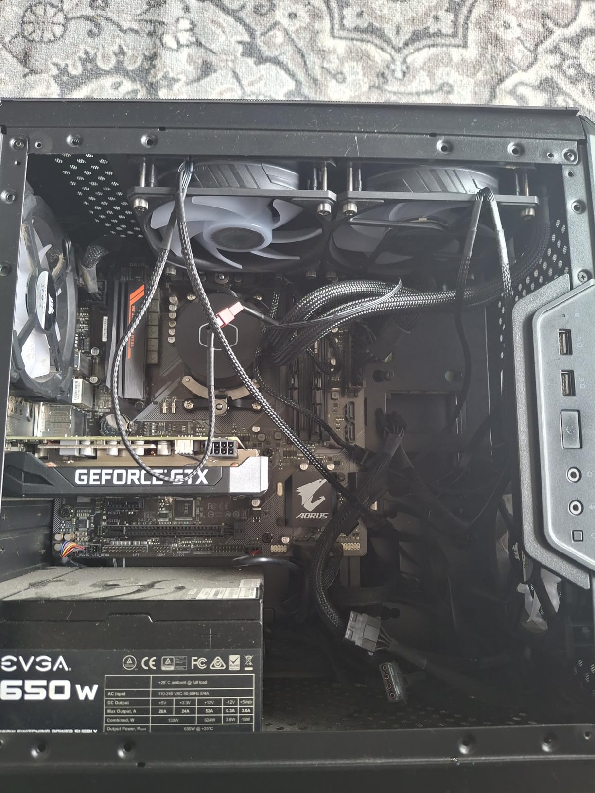 CoolerMaster MasterLiquid ML240L RGB V2, Close-Loop AIO CPU Liquid Cooler, Gen3 Dual Chamber Pump, 240mm Radiator, SickleFlow 120 PWM ARGB, AMD Ryzen AM5/AM4, Intel LGA1700/1200 (MLW-D24M-A18PC-R2) customer photo 2