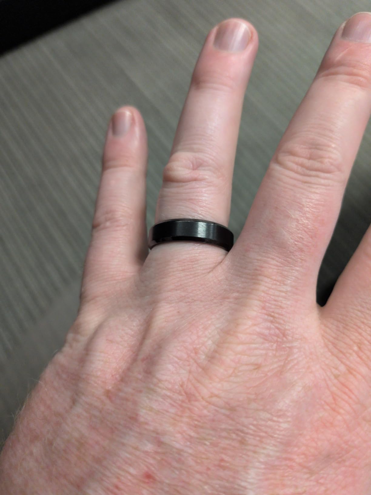 Jstyle 3Pcs Stainless Steel Rings for Mens Wedding Bands Ring Size 6-14 customer photo 1