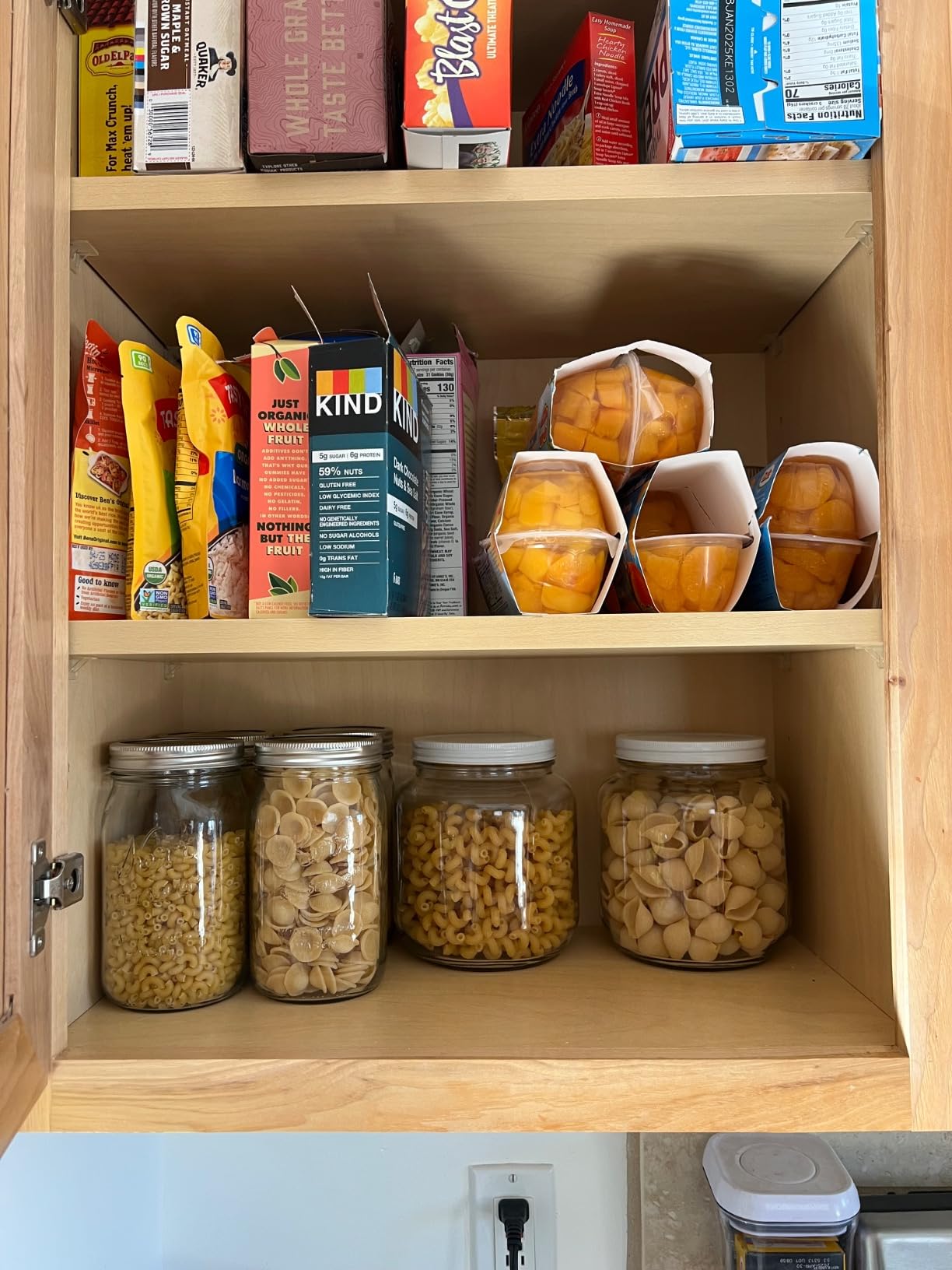 kitchentoolz Half Gallon Glass Large Mason Jar Wide Mouth with Airtight Metal Lid - 1/2 Gallon Mason Jars - BPA-Free Glass Jar with Lid - Dishwasher Safe Made in USA customer photo 2