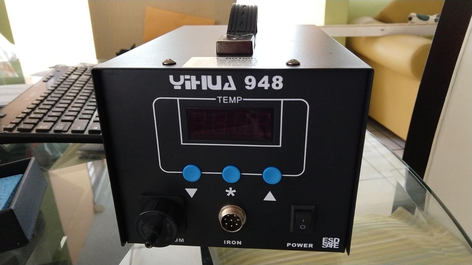 YIHUA 948 Standard Desoldering Station, 80W, with Auto Shutoff, Variable Precise Temperature (716°F ~ 896°F), ºC/°F display, Sleep Function and More. customer photo 2