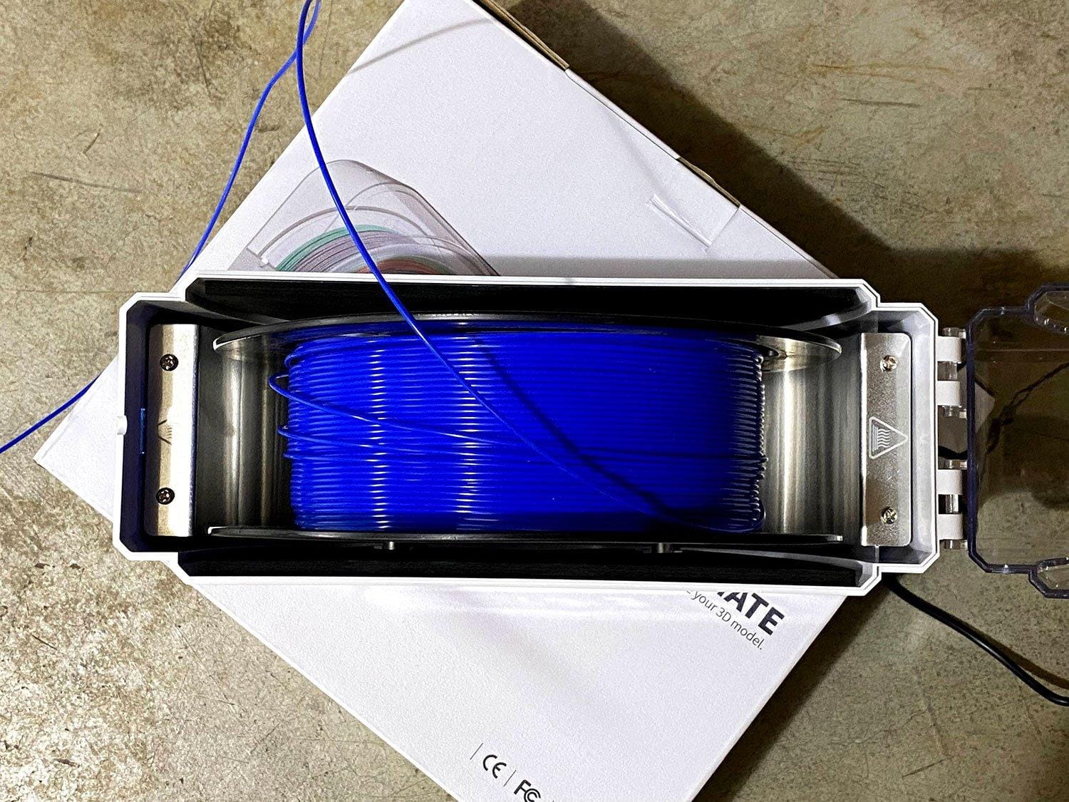 SUNLU Official Filament Dryer S1 Plus, Built-in Circulation Fan, Filament Dryer Box Storage Box for 3D Printer Filament 1.75 2.85 3.00, S1 Plus White customer photo 2