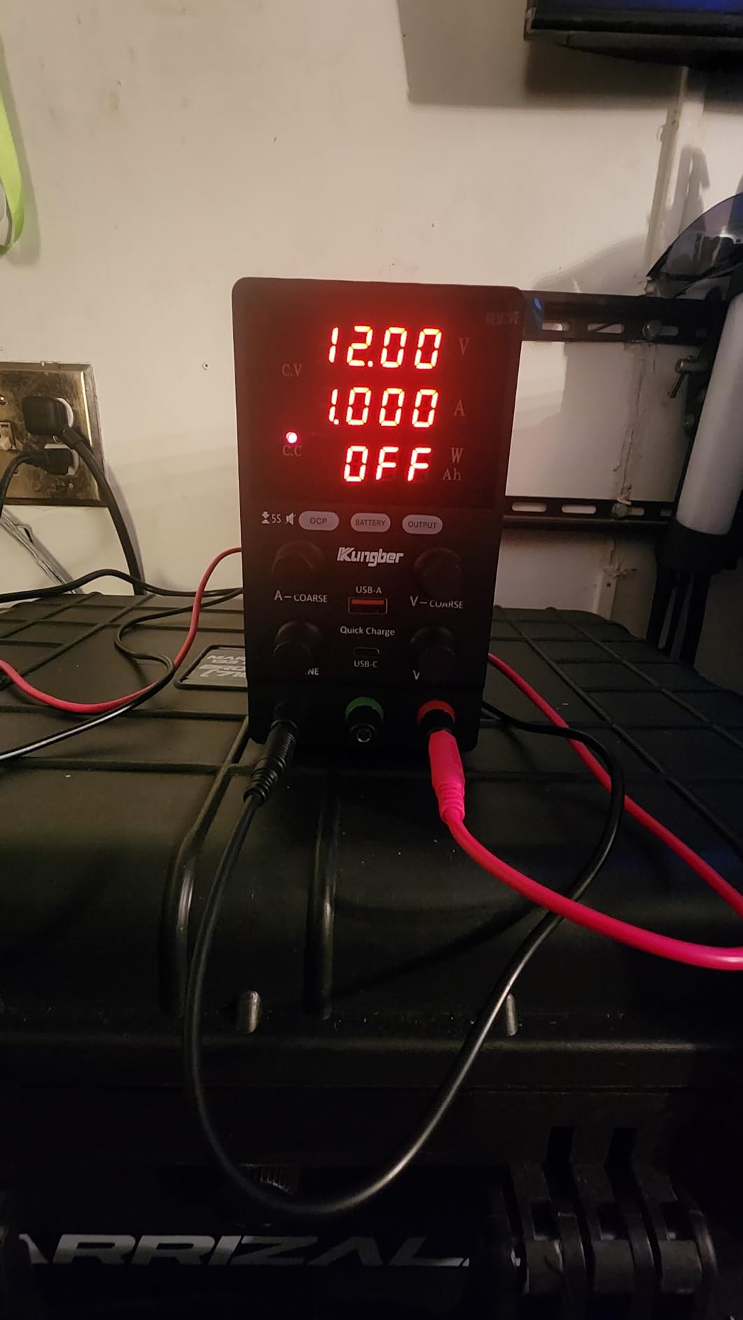 DC Power Supply Variable, 30V 10A Adjustable Switching Regulated DC Bench Power Supply with Intelligent Charging Mode, 18W USB Interface, Precision Encoder Knob (Black) customer photo 2